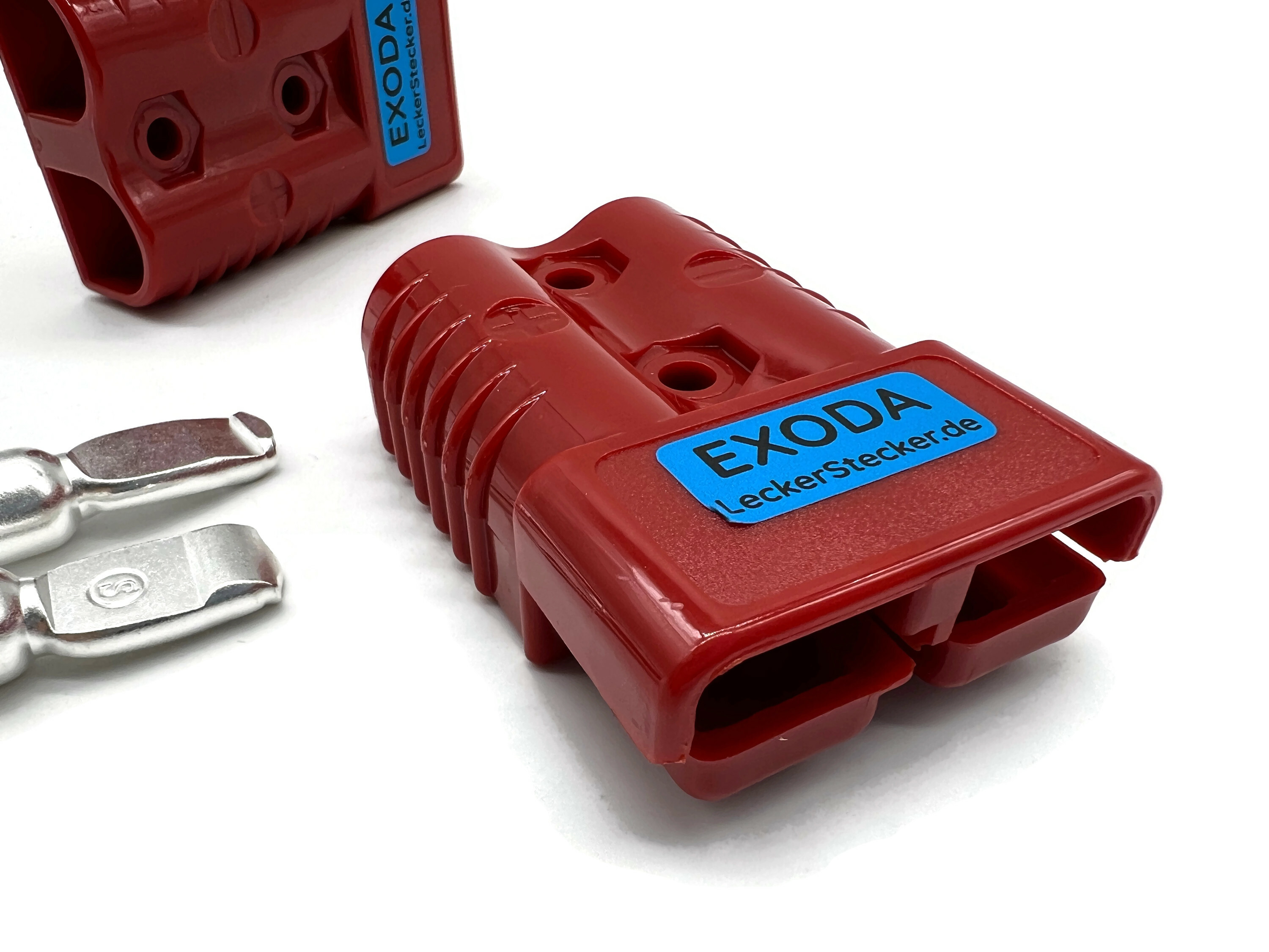 Batteriestecker 175A 50 mm2 rot Set Steckverbinder - Vorschau 4