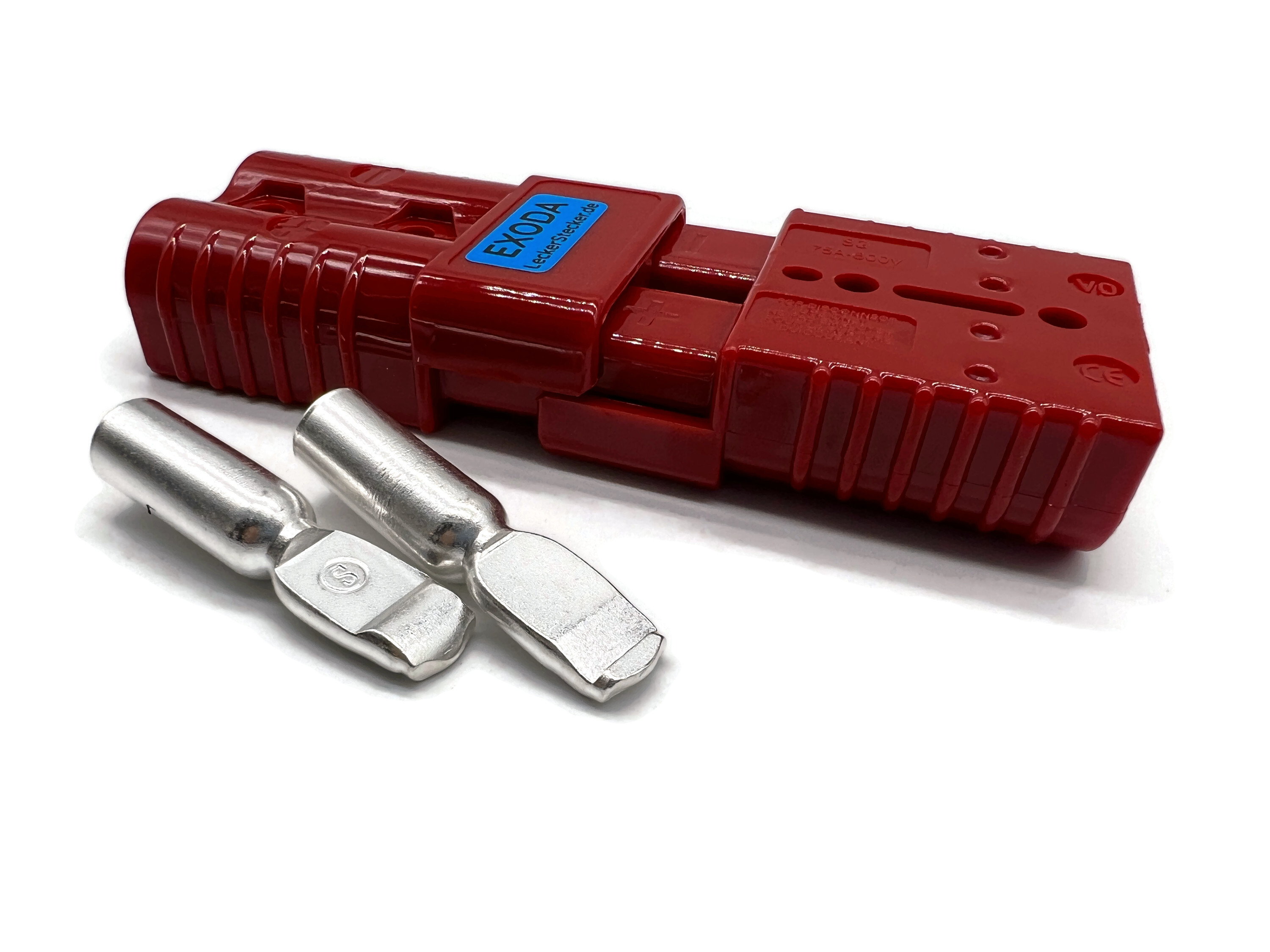 Batteriestecker 175A 50 mm2 rot Set Steckverbinder - Vorschau 5