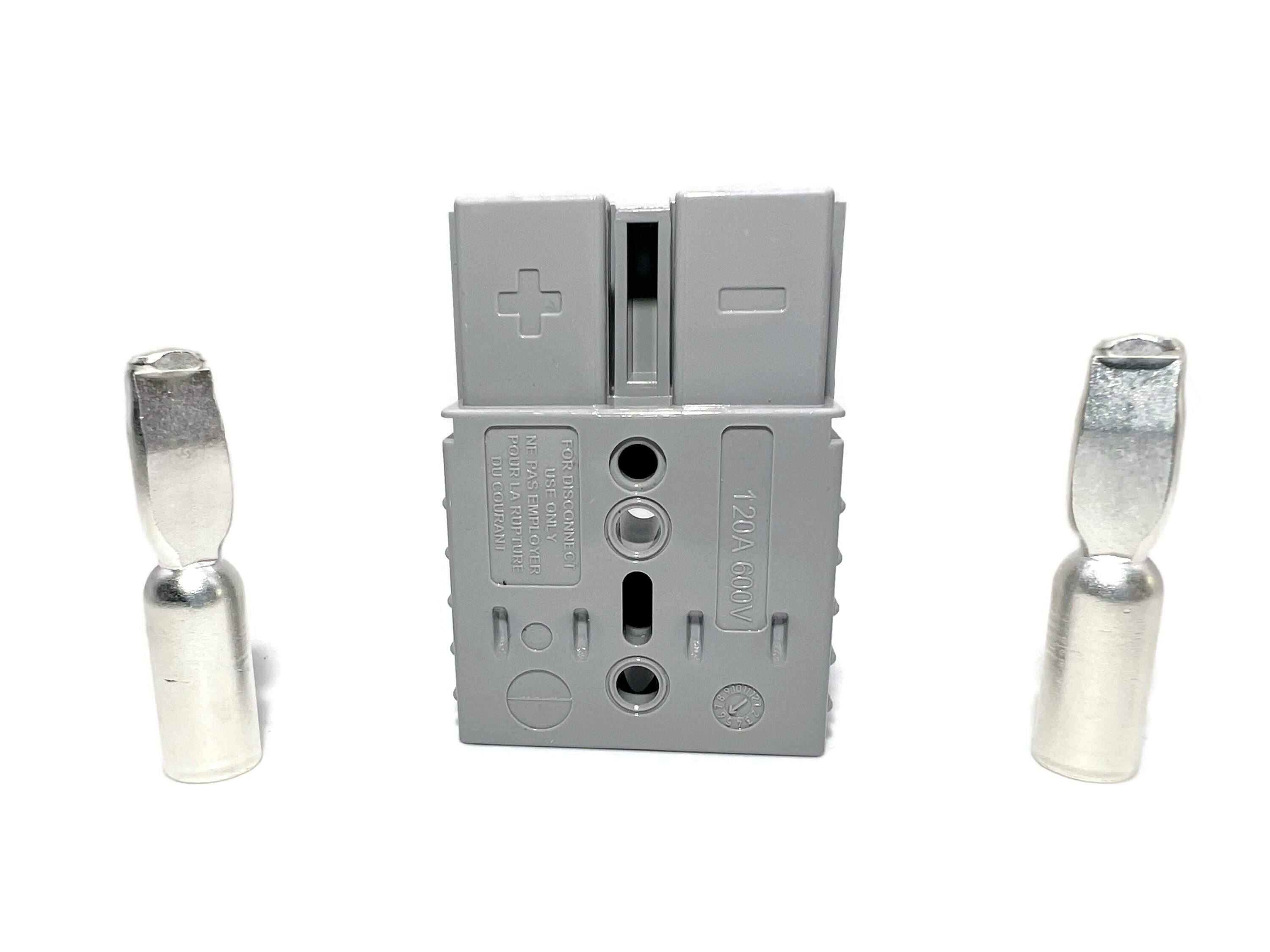 Batteriestecker 120A 35 mm2 grau Steckverbinder - Vorschau 2