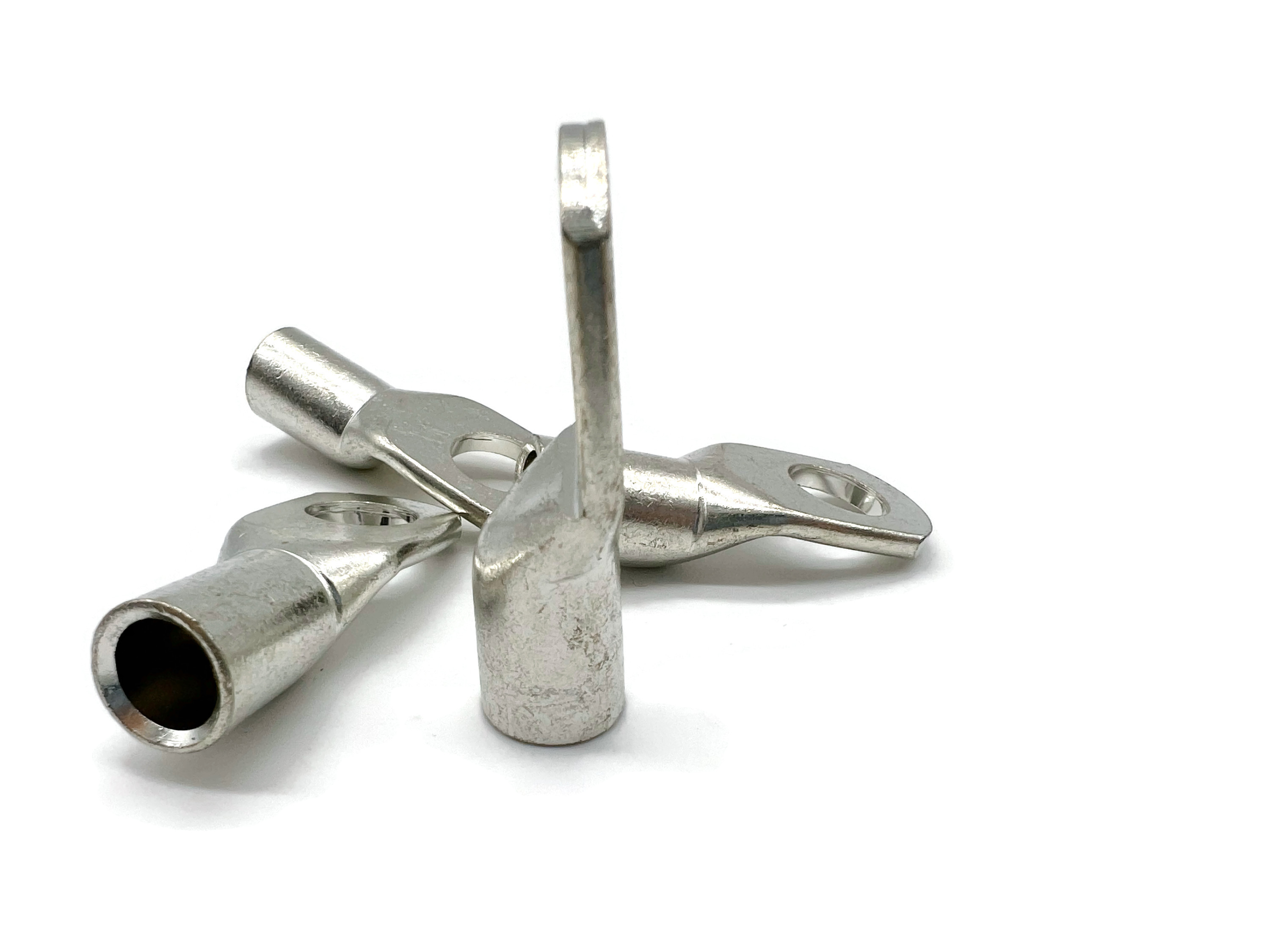 Kabelschuh 50mm2 M12 4x für Batteriekabel optimal für kupfergeflochtene Kabel 8mm - Vorschau 2