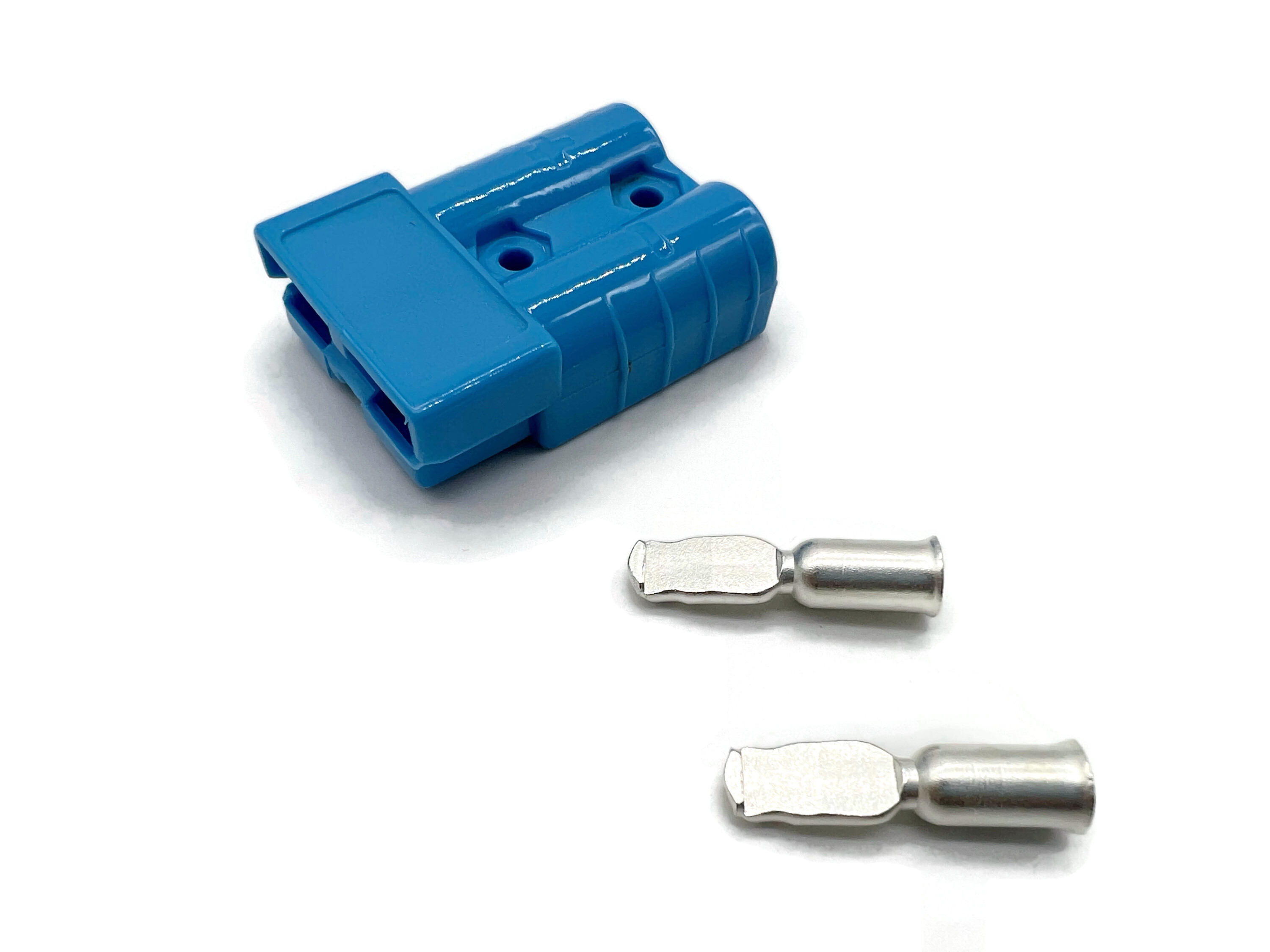 Batteriestecker 50A 16 mm2 blau Steckverbinder - Vorschau 2