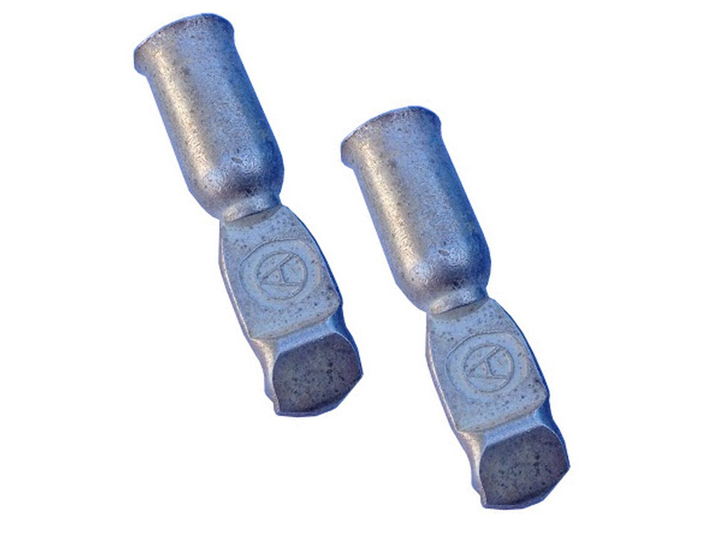 Batteriestecker 50A 10 mm2 blau Set Steckverbinder - Vorschau 5