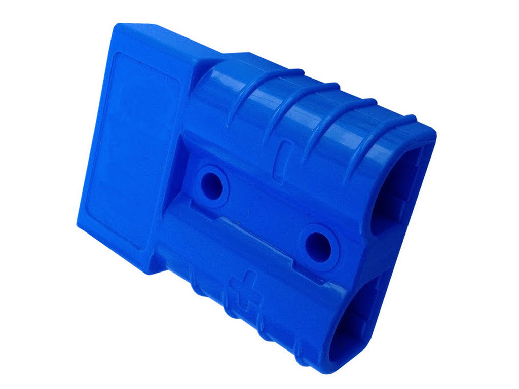 Batteriestecker 50A 10 mm2 blau Set Steckverbinder - Vorschau 6