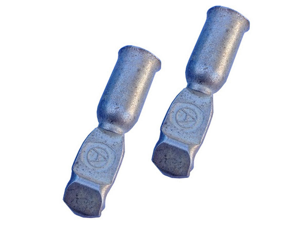 Batteriestecker 50A 10 mm2 blau Set Steckverbinder - Vorschau 7