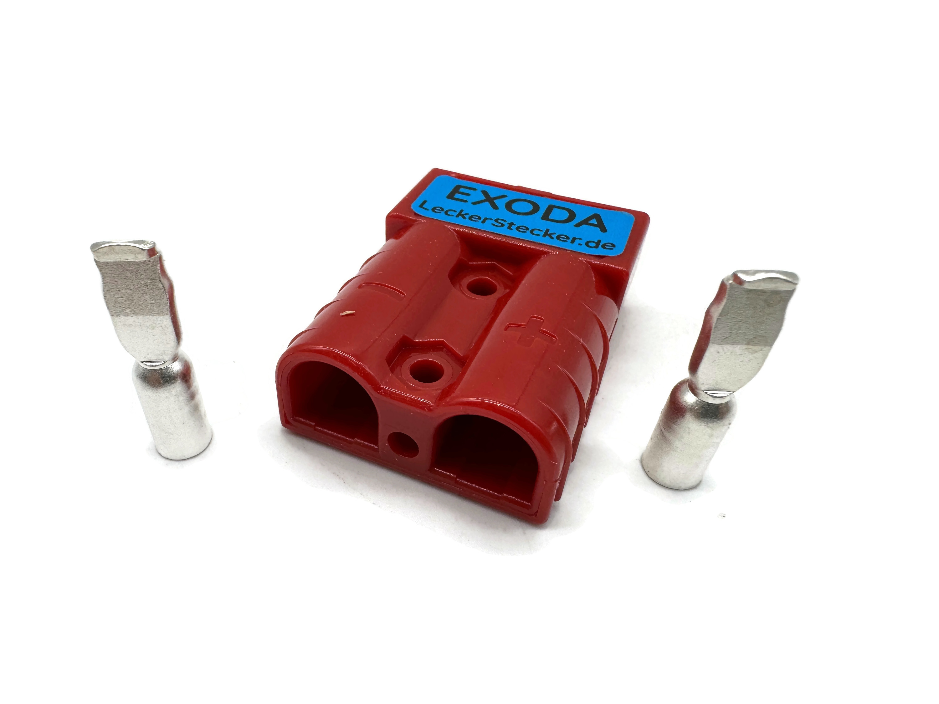 Batteriestecker 50A 4-6 mm2 rot Steckverbinder - Vorschau 2