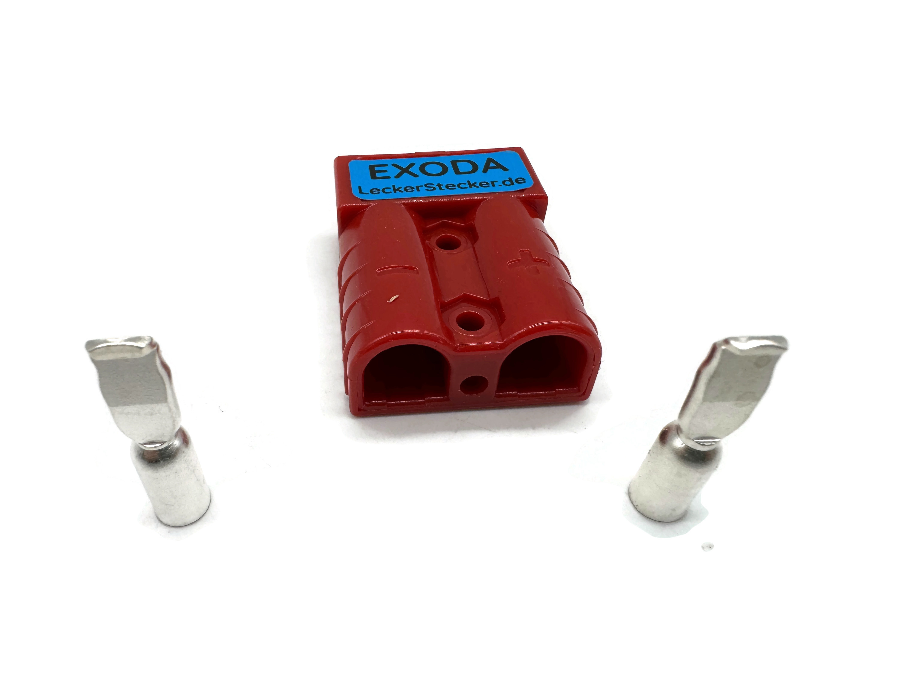 Batteriestecker 50A 4-6 mm2 rot Steckverbinder - Vorschau 3