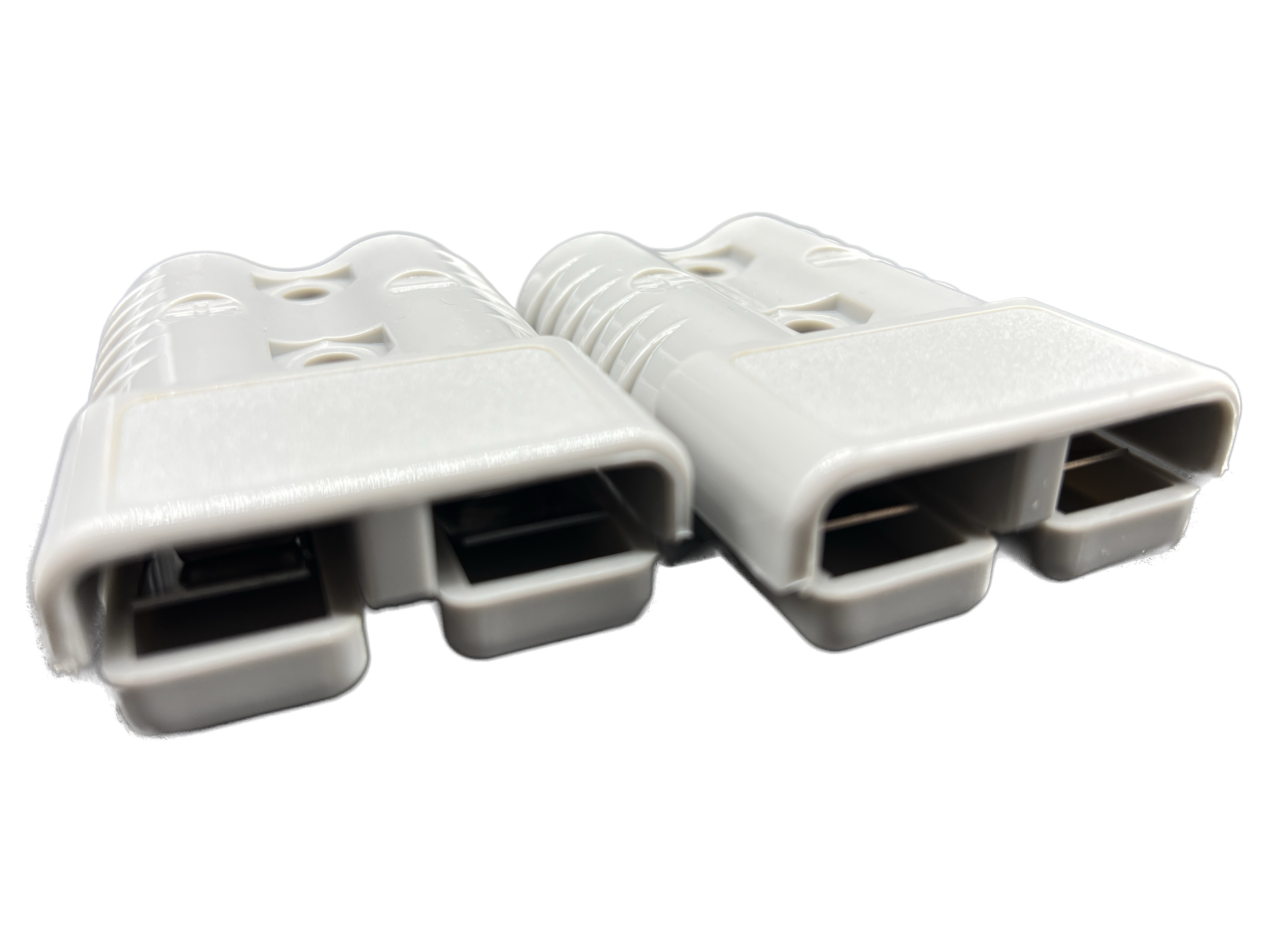 Batterie Stecker 175A 35 mm2 grau Steckverbinder für Gabelstapler mit versilberten Kupferkontakten - Vorschau 4