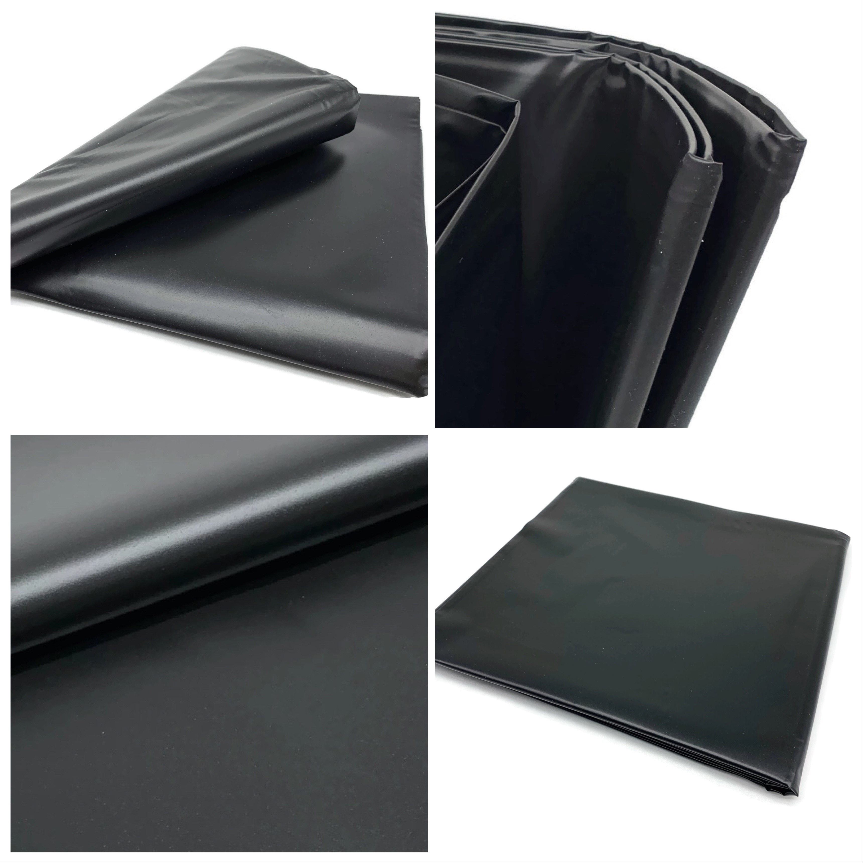 wasserdichtes Bettlaken 180x220 cm schwarz 99 Prozent Vinyl waschbar bis 30° - Vorschau 8