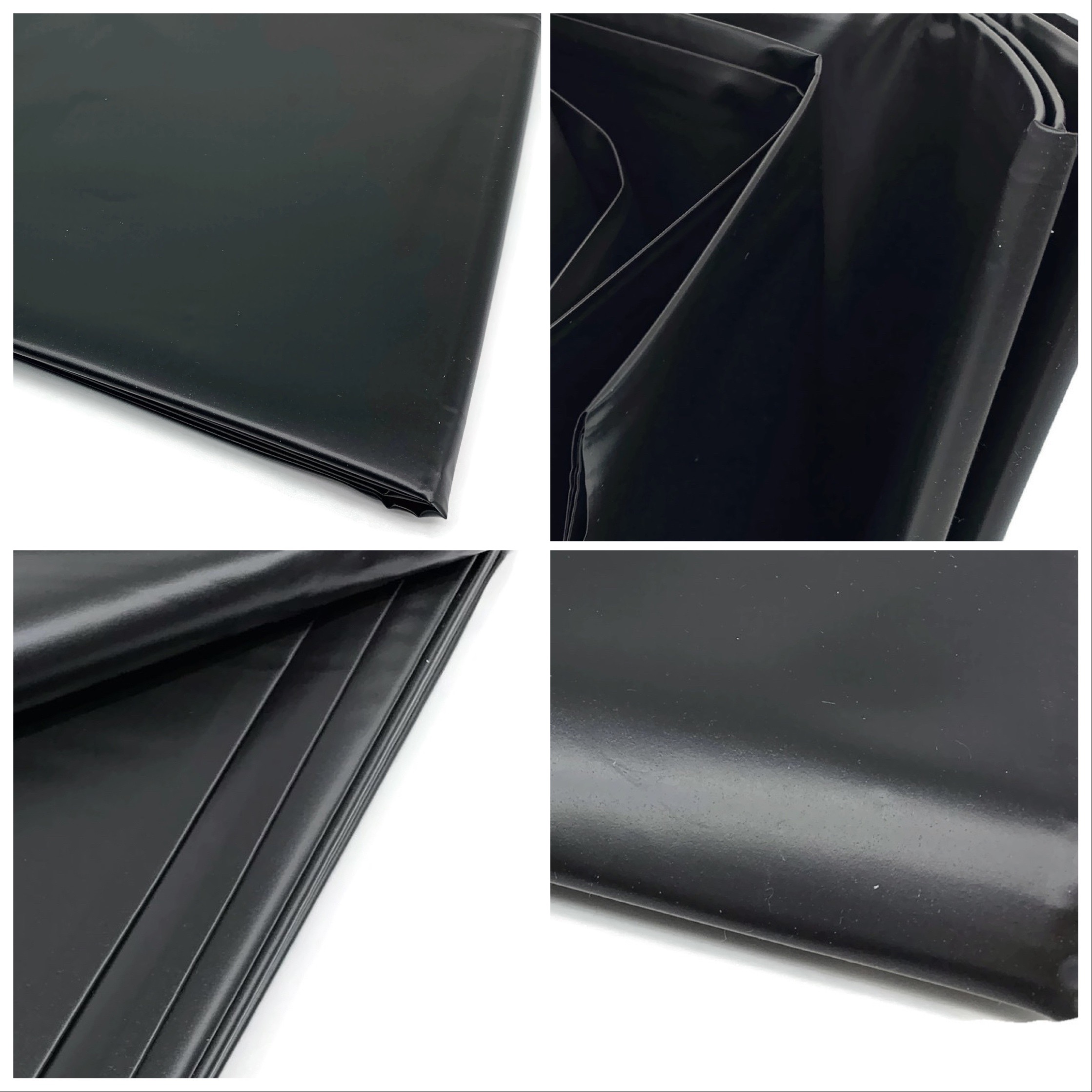 wasserdichtes Bettlaken 180x220 cm schwarz 99 Prozent Vinyl waschbar bis 30° - Vorschau 9