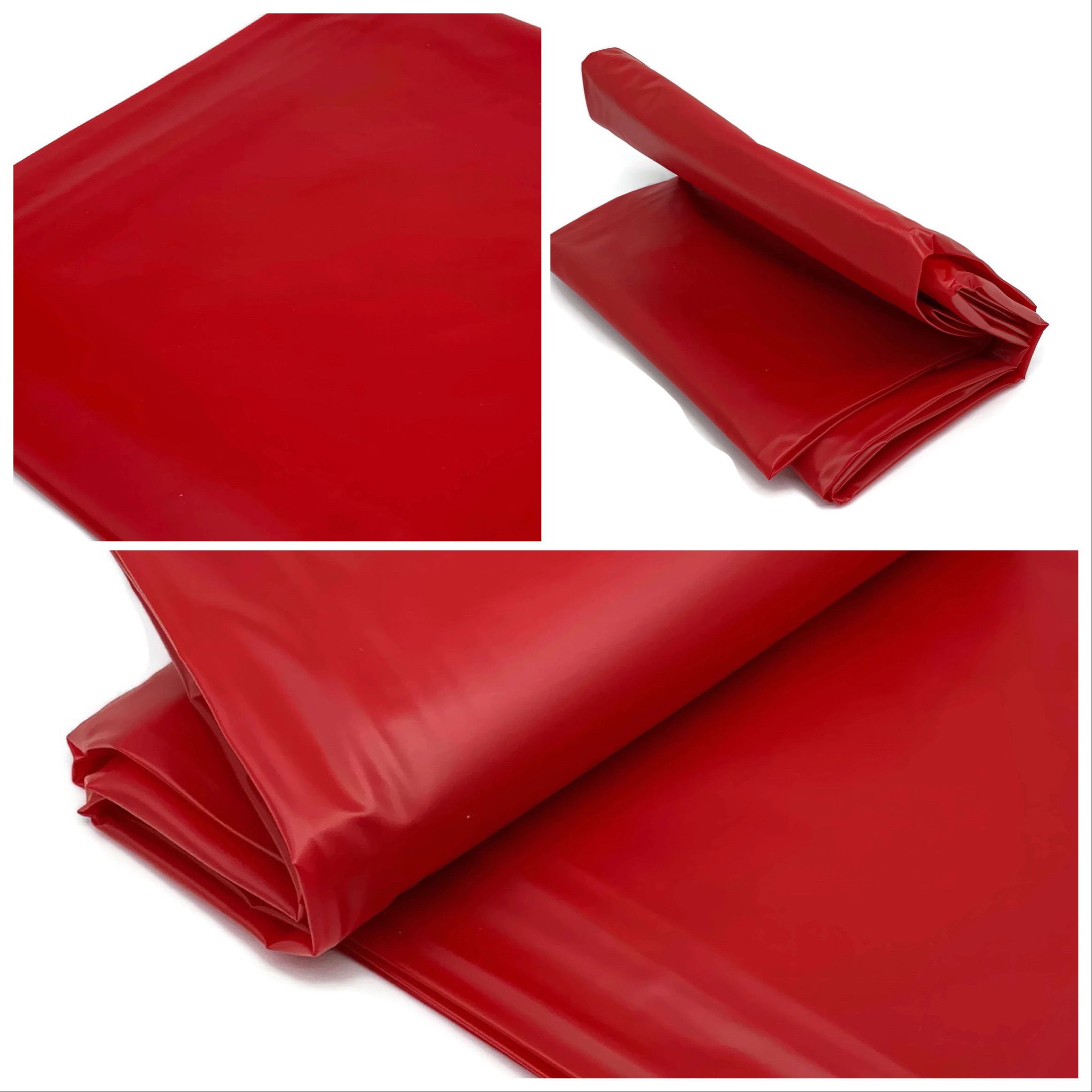wasserdichtes Sexlaken in Rot 200x230 cm hochwertiges waschbar bis 30° stabil ideal für Feuchtspiele - Vorschau 8