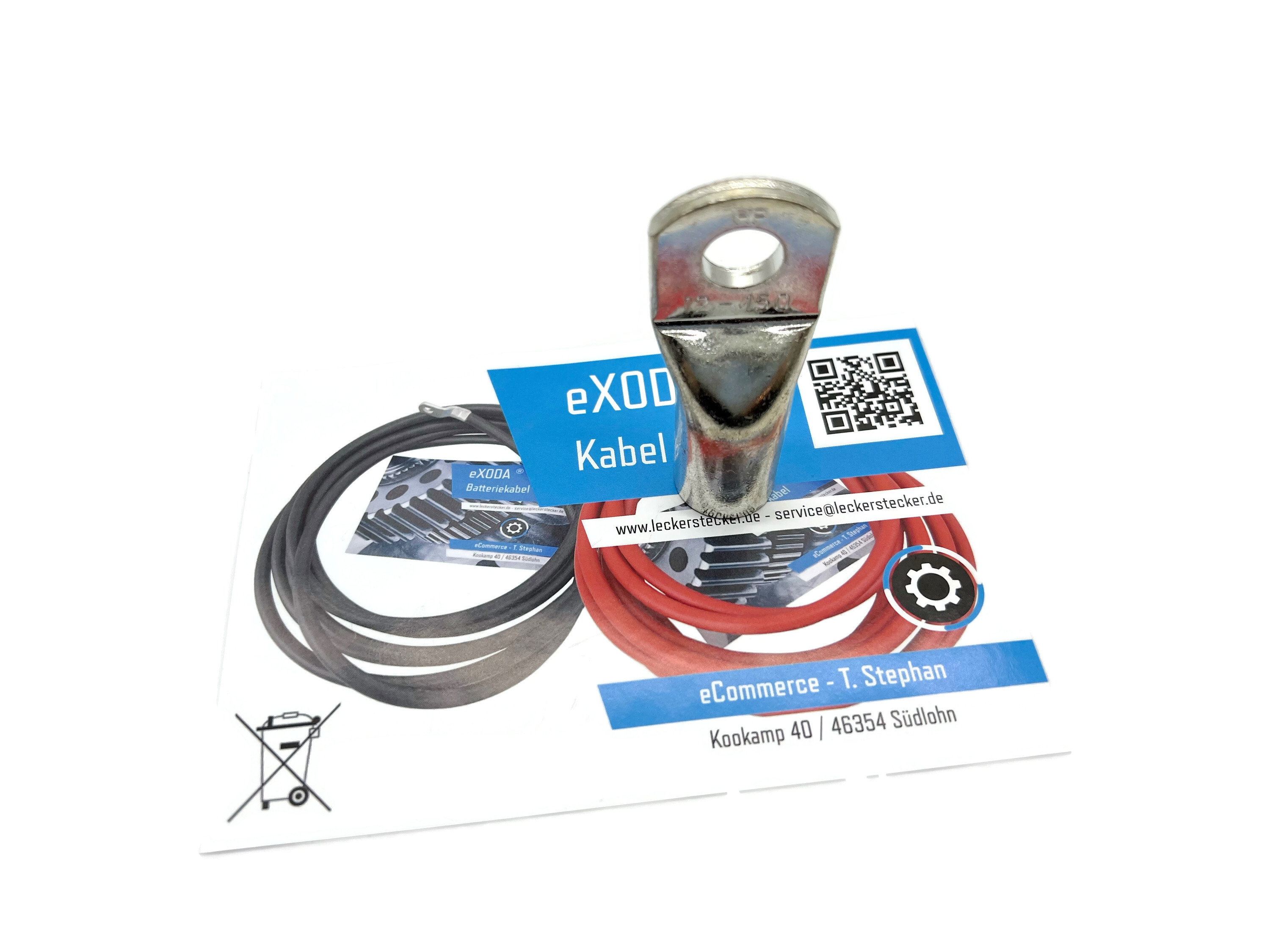 Kabelschuhe 150mm2 M12 1 Stk Ringösen Pressösen - Vorschau 2