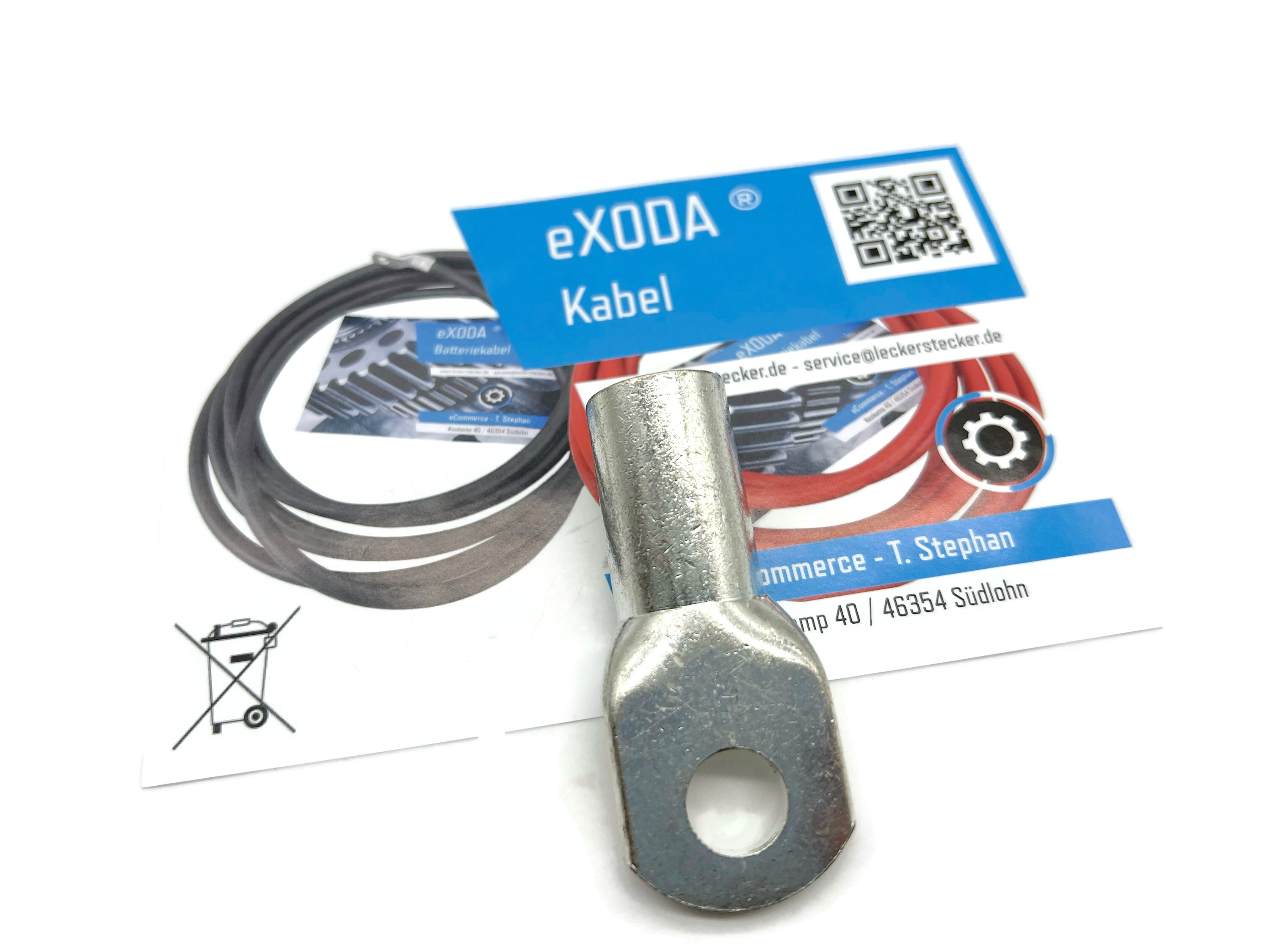 Kabelschuhe 150mm2 M12 1 Stk Ringösen Pressösen - Vorschau 5