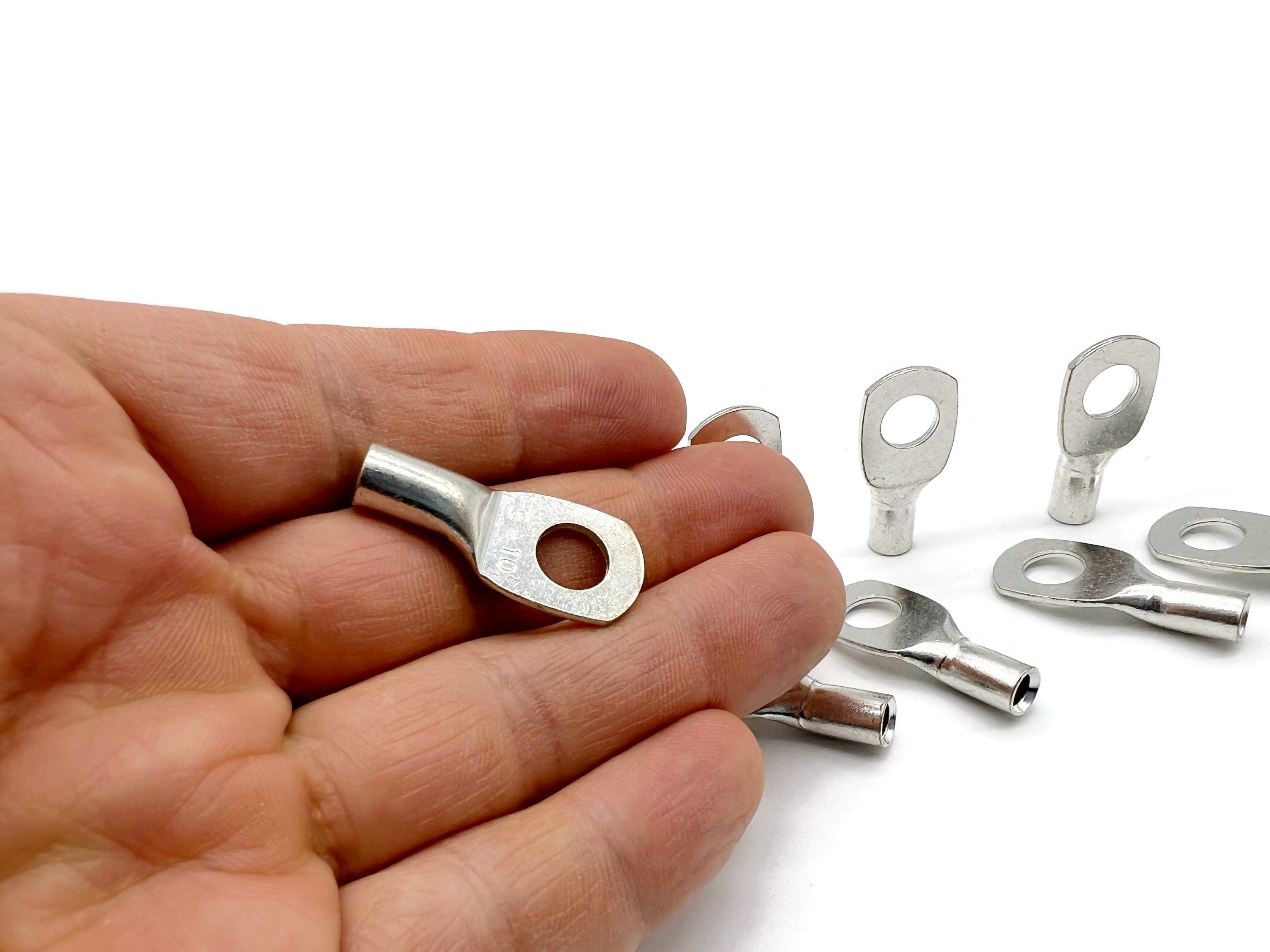 Kabelschuh 10mm2 M8 10x für Batteriekabel - langlebige Verbindungen einfache Installation - Vorschau 5