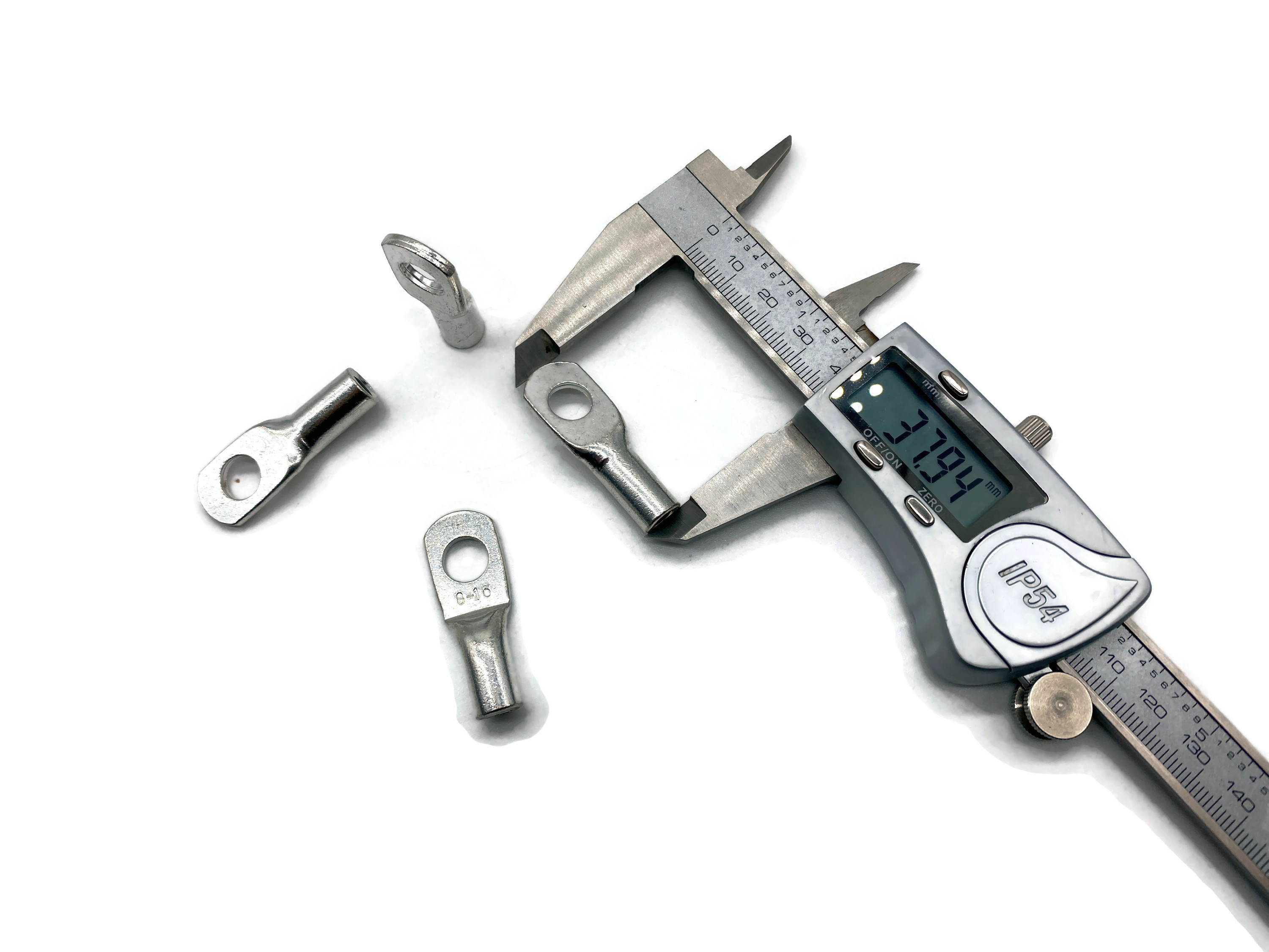 Kabelschuh 16mm² M8 4x für 16mm² Kupferkabel Schraubenöffnung 8mm für Fahrzeuge und Solar - Vorschau 4