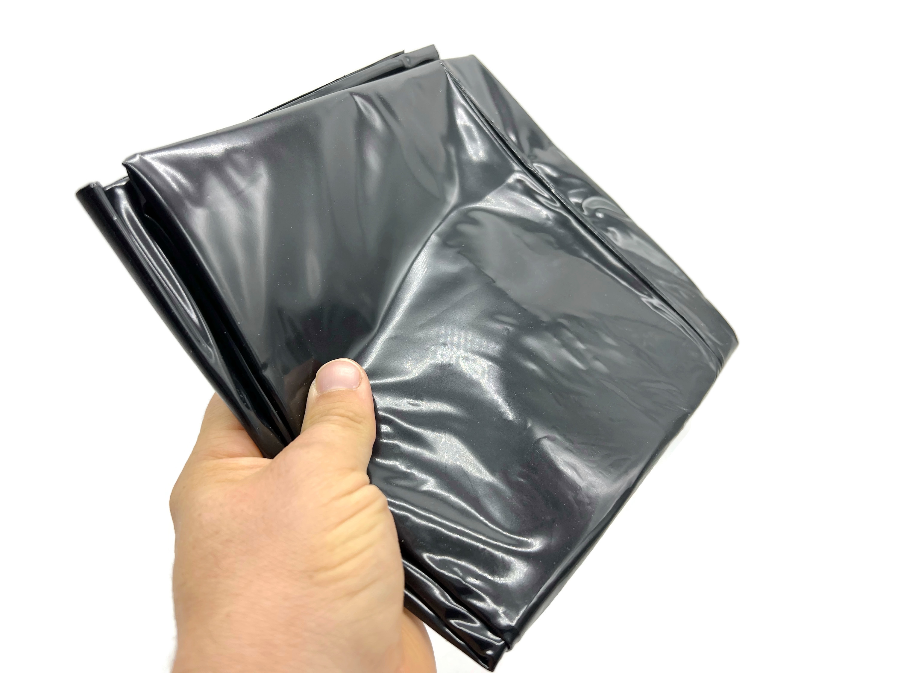 Lack Kopfkissenbezug Vinyl Schwarz 80x80cm reißfest abwaschbar pflegeleicht - Vorschau 4