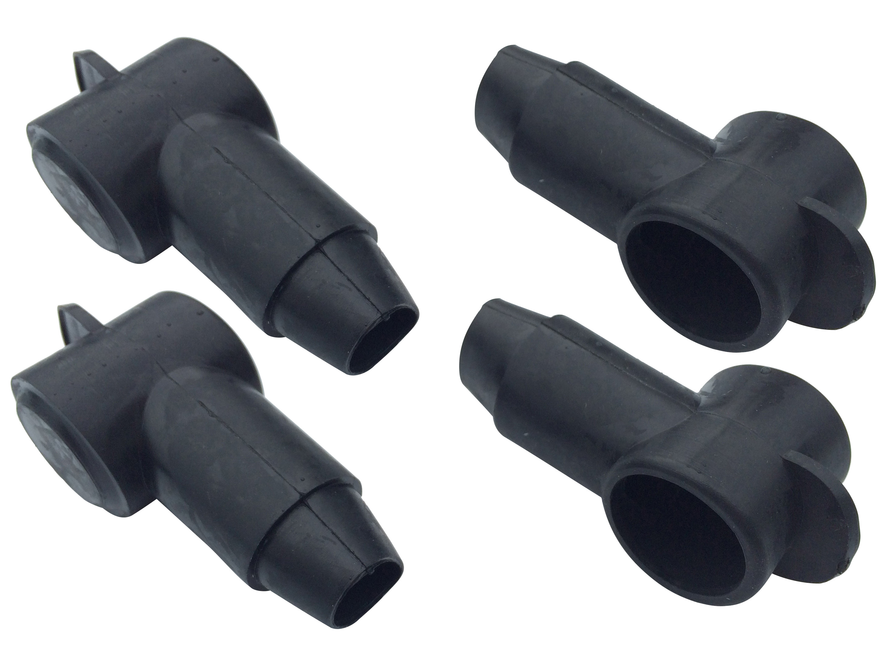 4x Polschutzkappe Schwarz konisch für Ringkabelschuhe 35-95 mm² robust und flexibel - Vorschau 4
