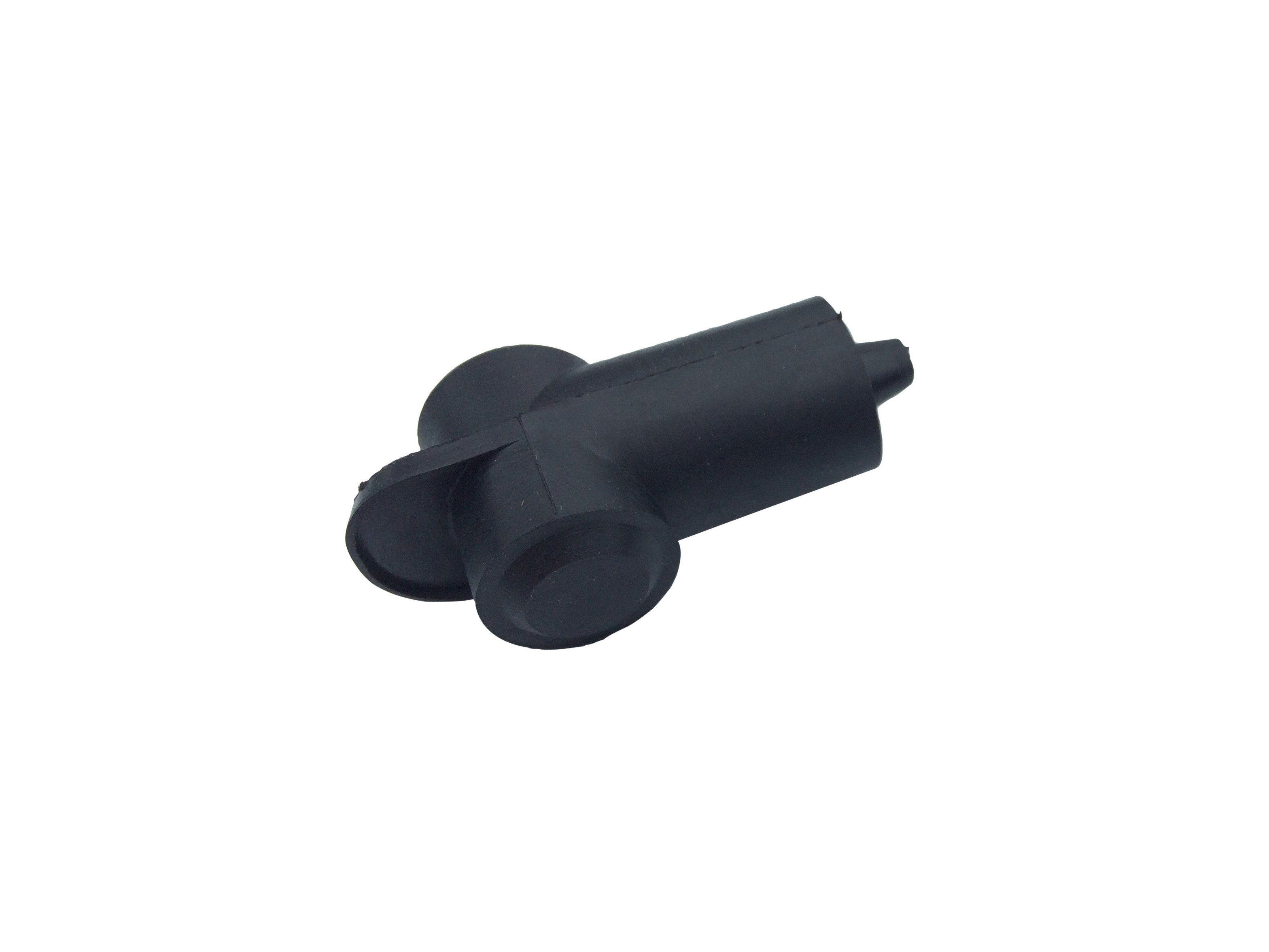 10x Kabelschutzkappen für Kabel 1,5 bis 10 mm² Kopf 12mm schwarz aus PVC - Vorschau 5
