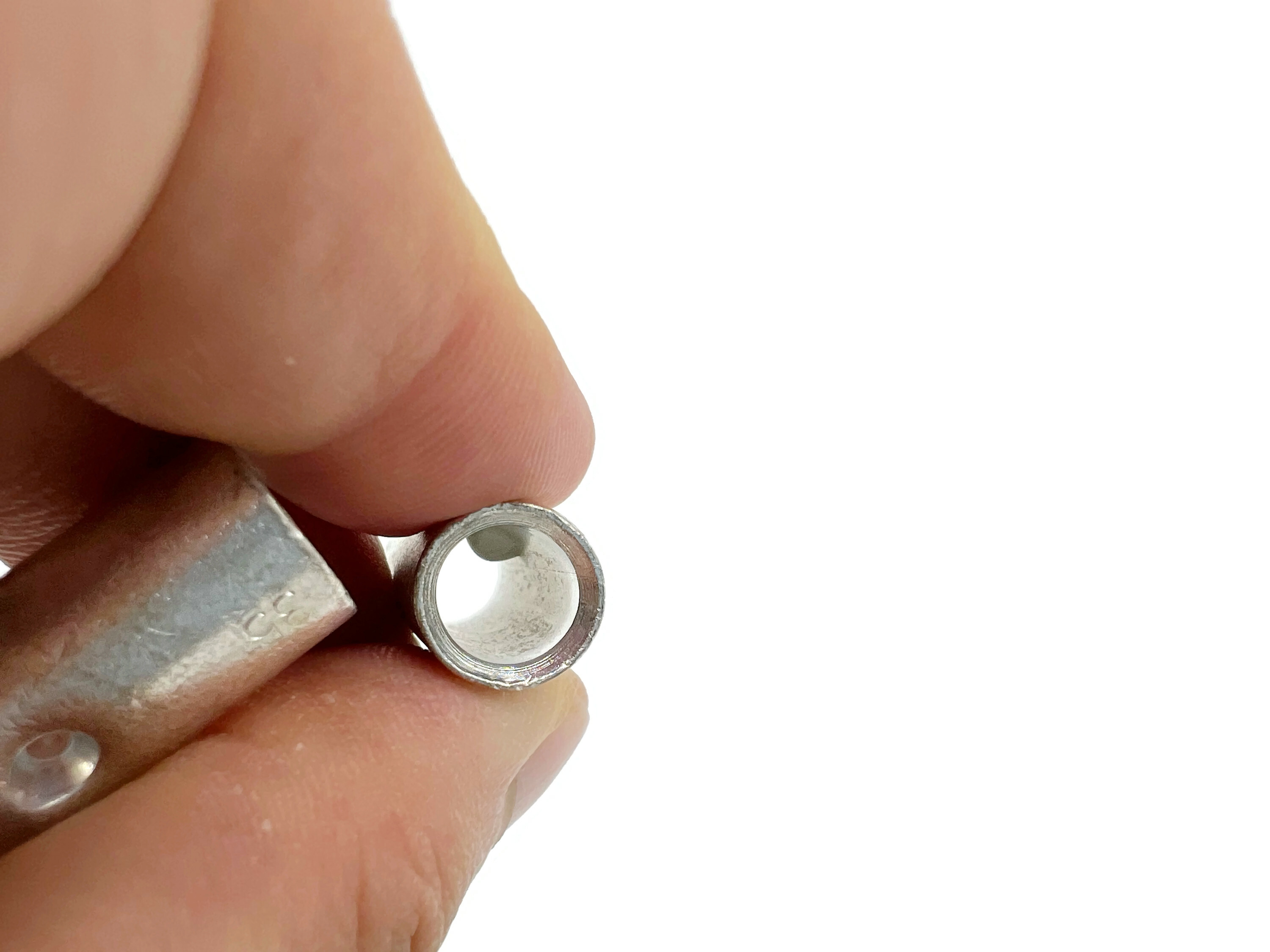 4x Stossverbinder 35mm² für Batteriekabel zum Verpressen Loten Kabelverbindungen verzinnt - Vorschau 5