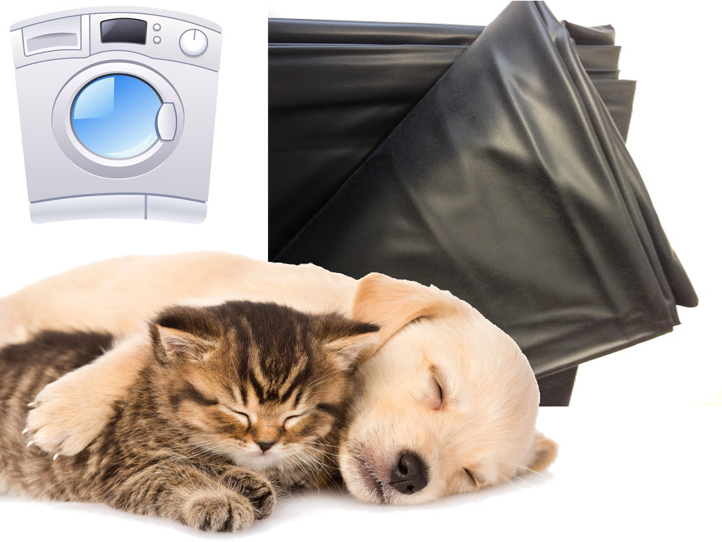 wasserdichte und waschmaschinenfeste Haustierunterlage aus Vinyl für Hunde Katzen ideal für Zuhause Auto flüssigkeitsabweisend pflegeleicht - Vorschau 2
