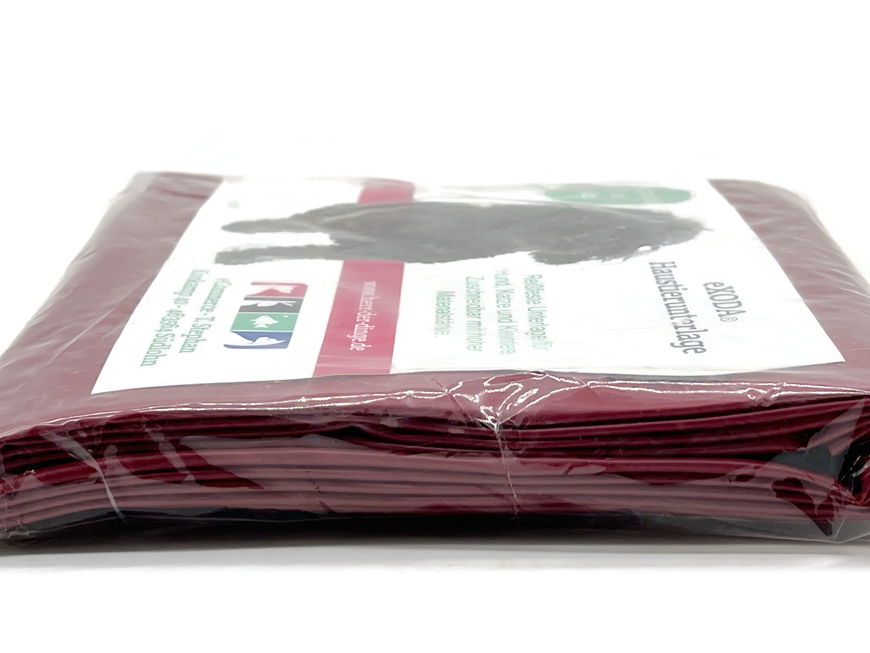Haustier Unterlage für Hunde und Katzen 200x230 abwaschbar dunkelrot ultra-soft pflegeleicht - Vorschau 6