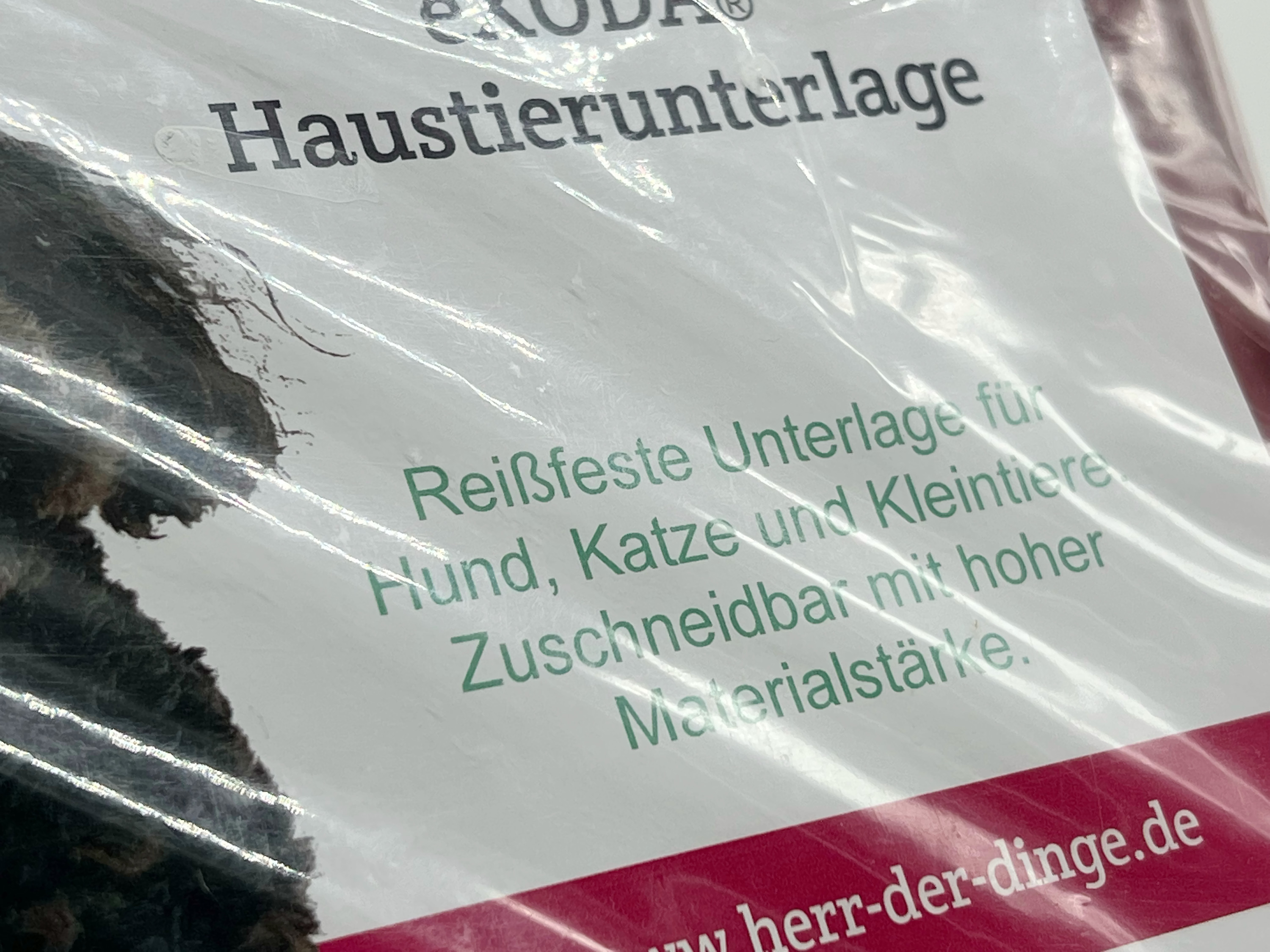 Haustier Unterlage für Hunde und Katzen 200x230 abwaschbar dunkelrot ultra-soft pflegeleicht - Vorschau 5