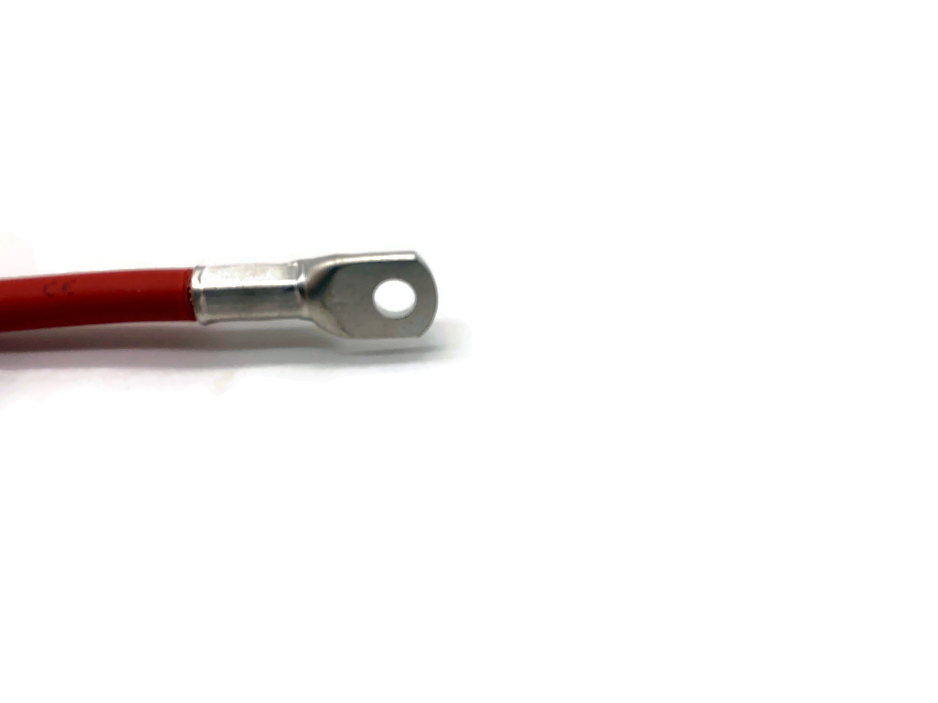 Batteriekabel 25 mm² 50cm M6 M8 Rot für effiziente Stromübertragung Hitzebeständig bis 70 Grad - Vorschau 4