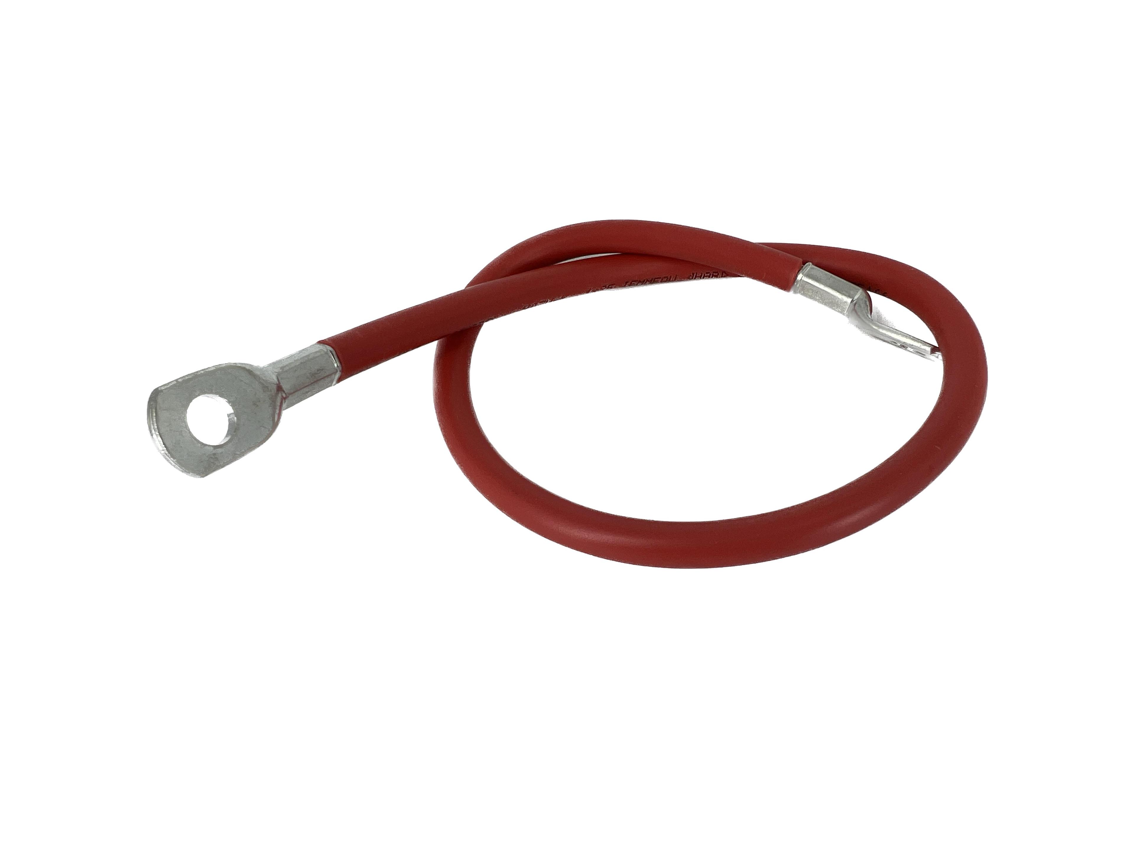 Batteriekabel 25 mm² 50cm M8 Rot für Fahrzeuge aus 99 Prozent Kupfer hochqualitativ - Vorschau 2