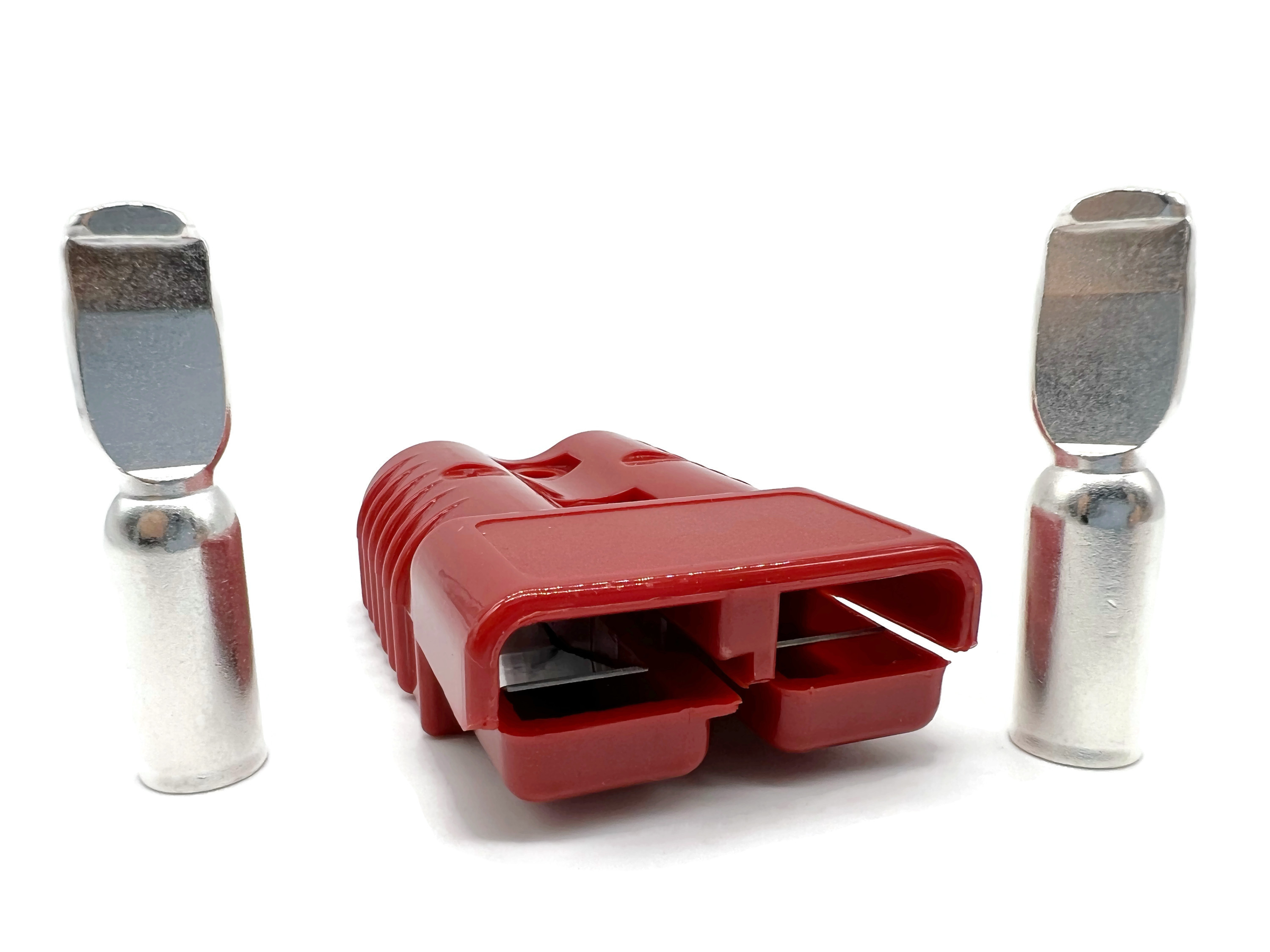 Batterie Stecker 175A 35 mm2 rot Steckverbinder für Gabelstapler Kabel mit robustem Gehäuse - Vorschau 6