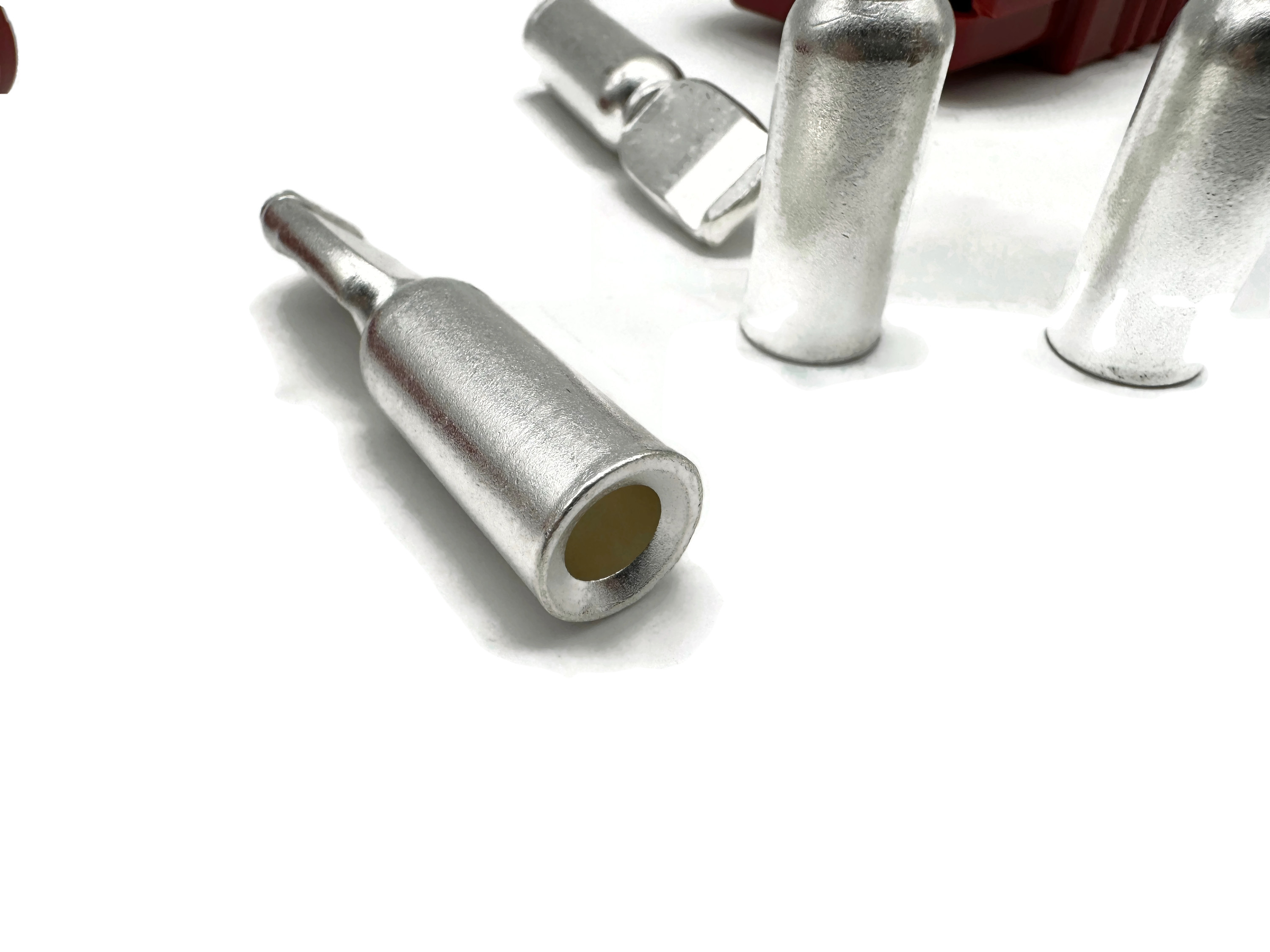 Batterie Stecker 175A 25 mm2 rot Steckverbinder für Gabelstapler Kabel mit Kupferkontakten - Vorschau 3
