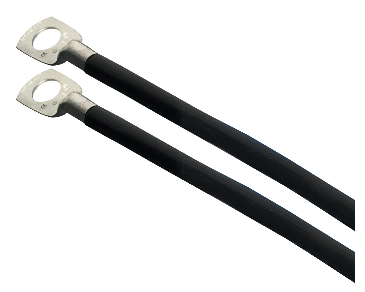 35 mm² hochflexibles batteriekabel 300 cm schwarz mit M8 kabelschuhen hitzebeständig 70 grad - Vorschau 6