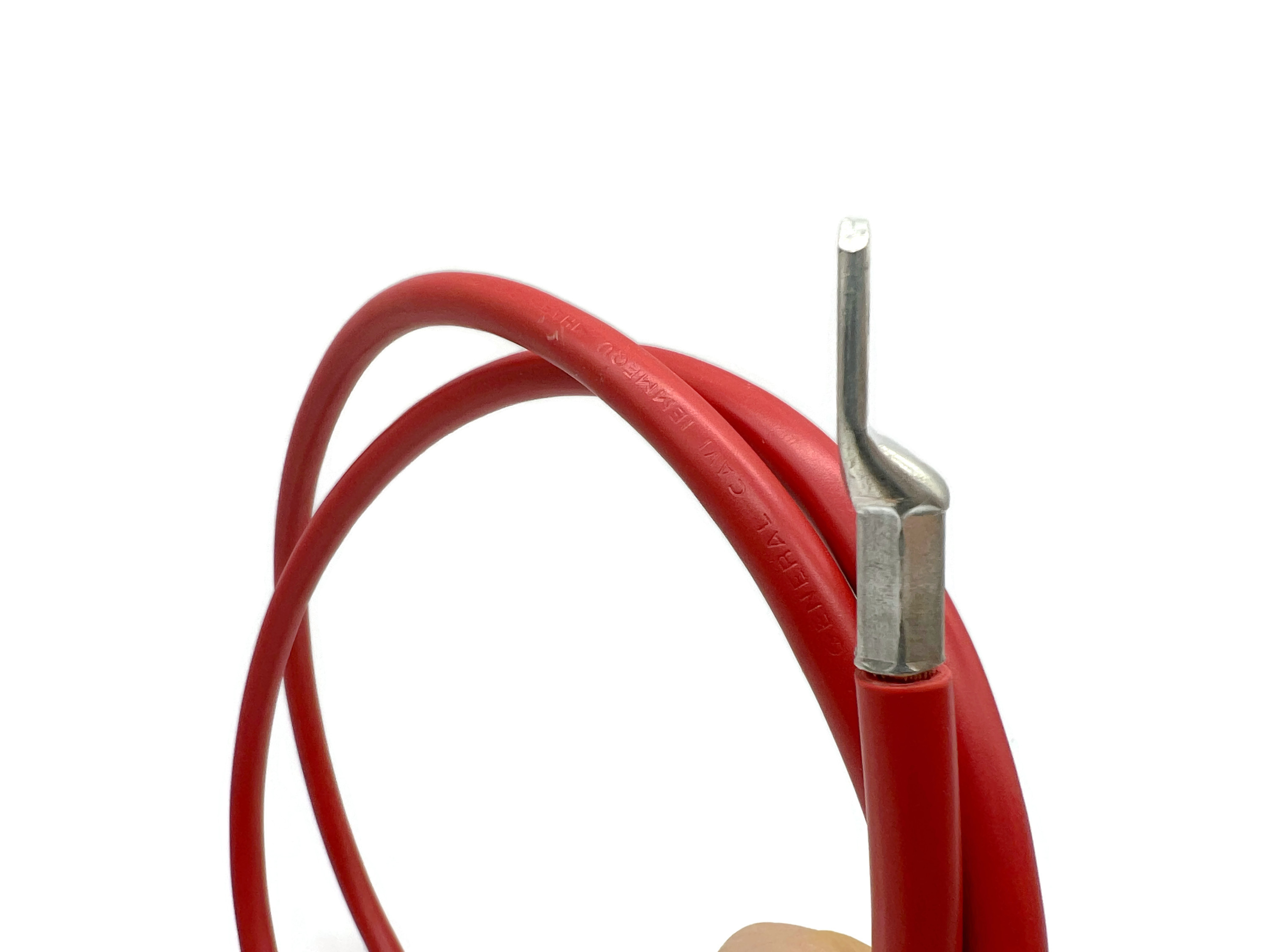Batteriekabel 25 mm² 150cm M8 Rot flexibel langlebig 99 Prozent Kupferanteil H07VK - Vorschau 5