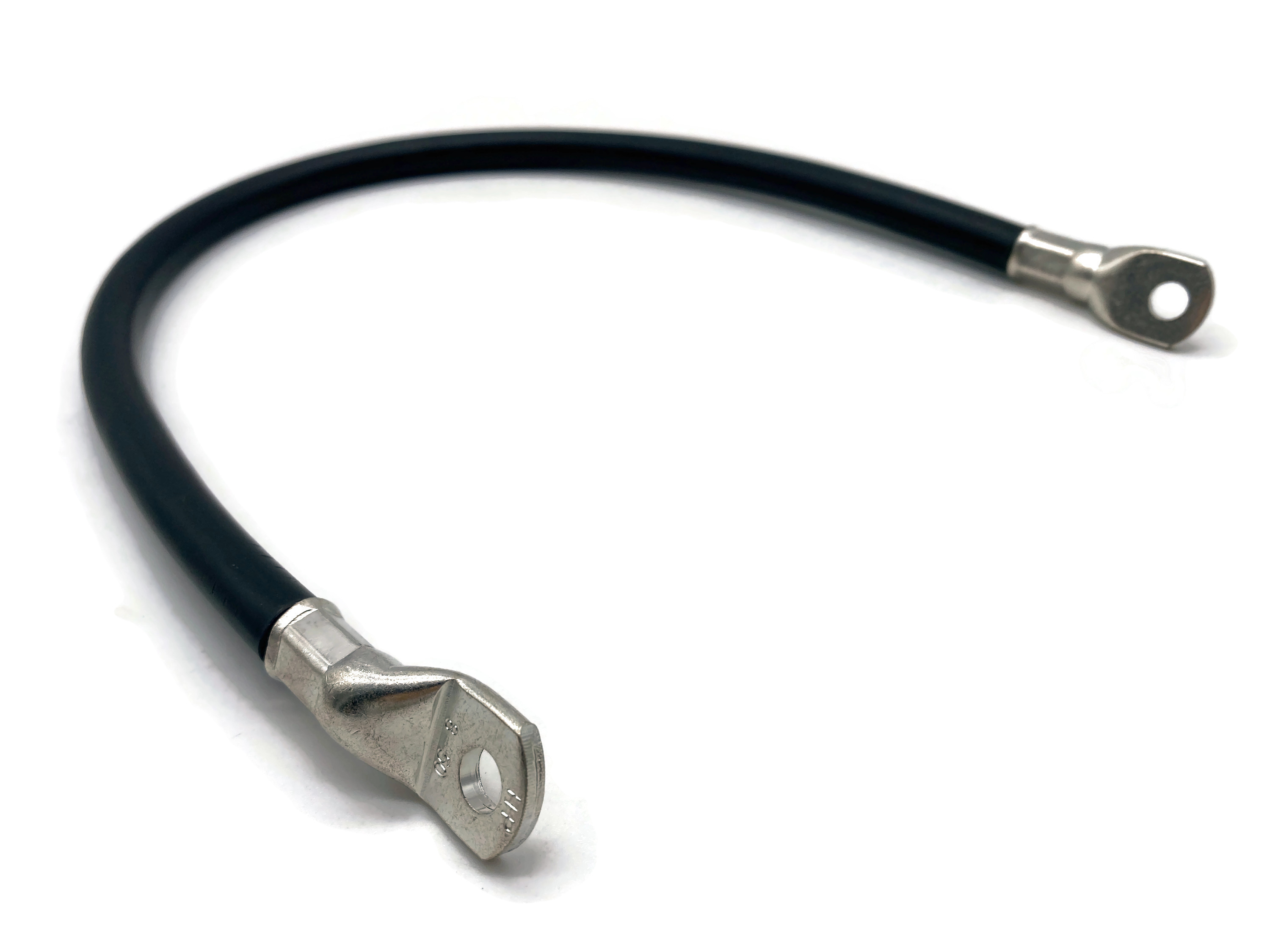 Batteriekabel 50 mm² 50cm M8 Kabelschuhe Schwarz für 8064 Watt flexibel und hochwertig - Vorschau 8