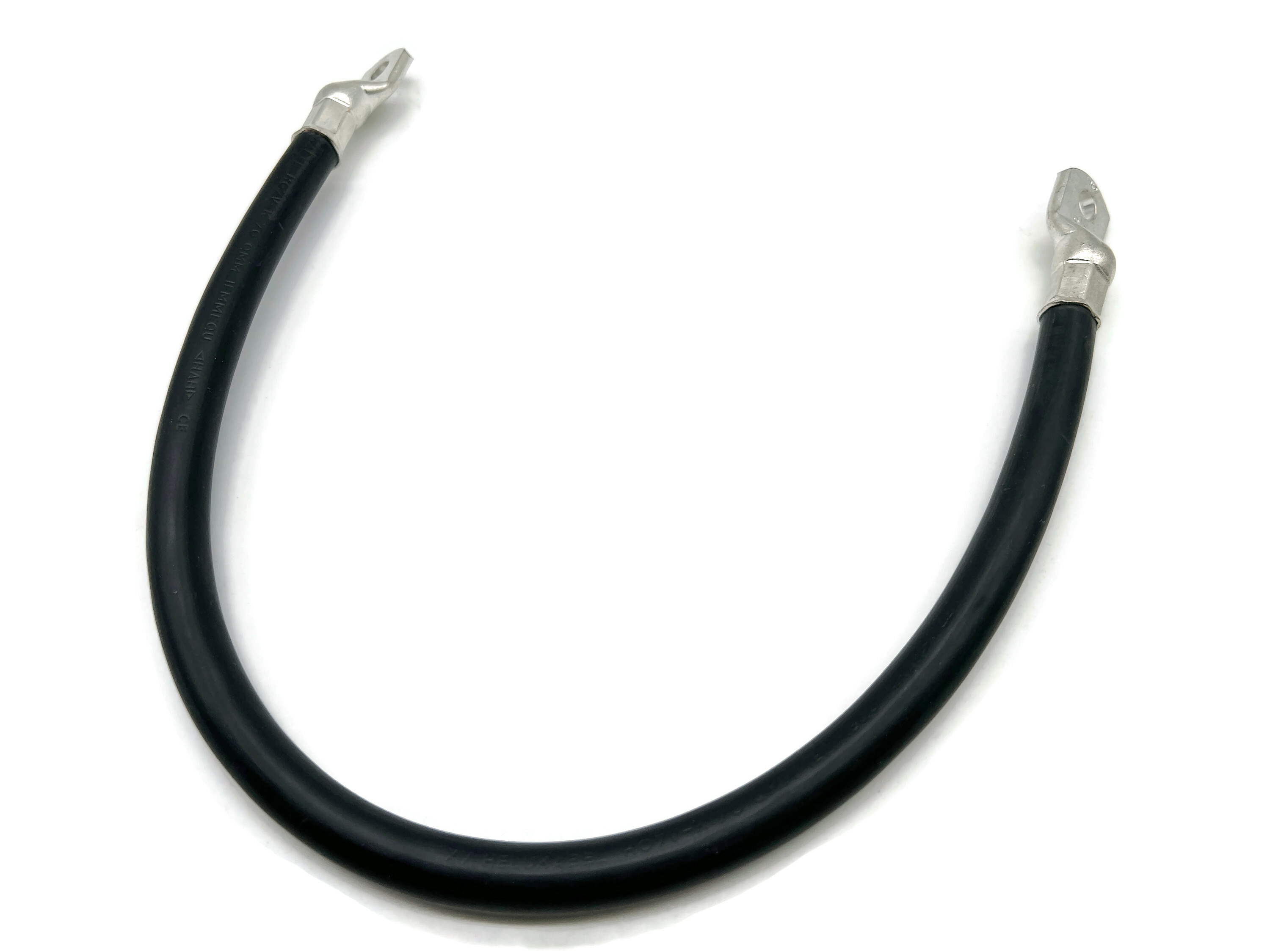 Batteriekabel 70 mm² 50cm mit Kabelschuhen M8 Schwarz flexibel made in Germany 11290 Watt 941A - Vorschau 2