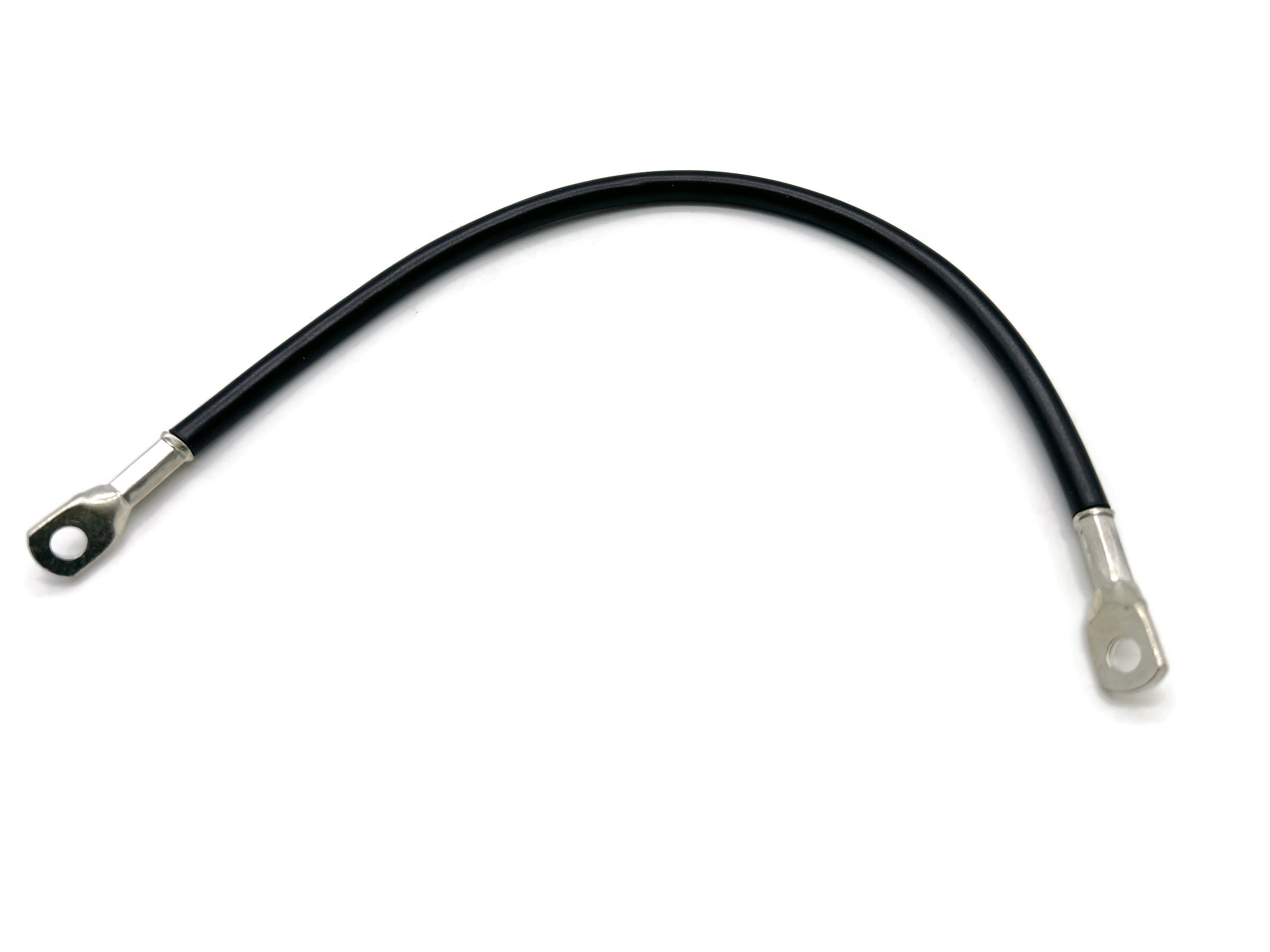 Exoda Batteriekabel 16 mm² 30cm mit M6 Kabelschuhen Schwarz für Auto Boot Motorrad - Vorschau 5