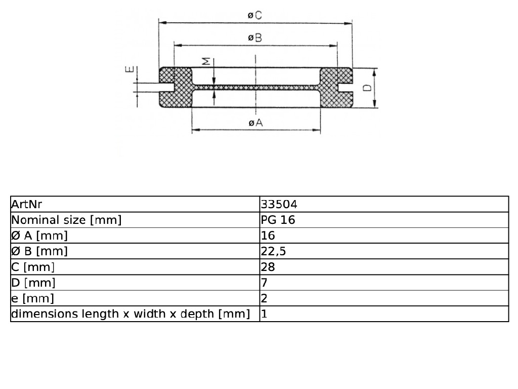 Kabeltülle geschlossen Gummi Kabeldurchführung 16mm 10 Stück - ideal für Kabelschutz und einfache Installation - Vorschau 2