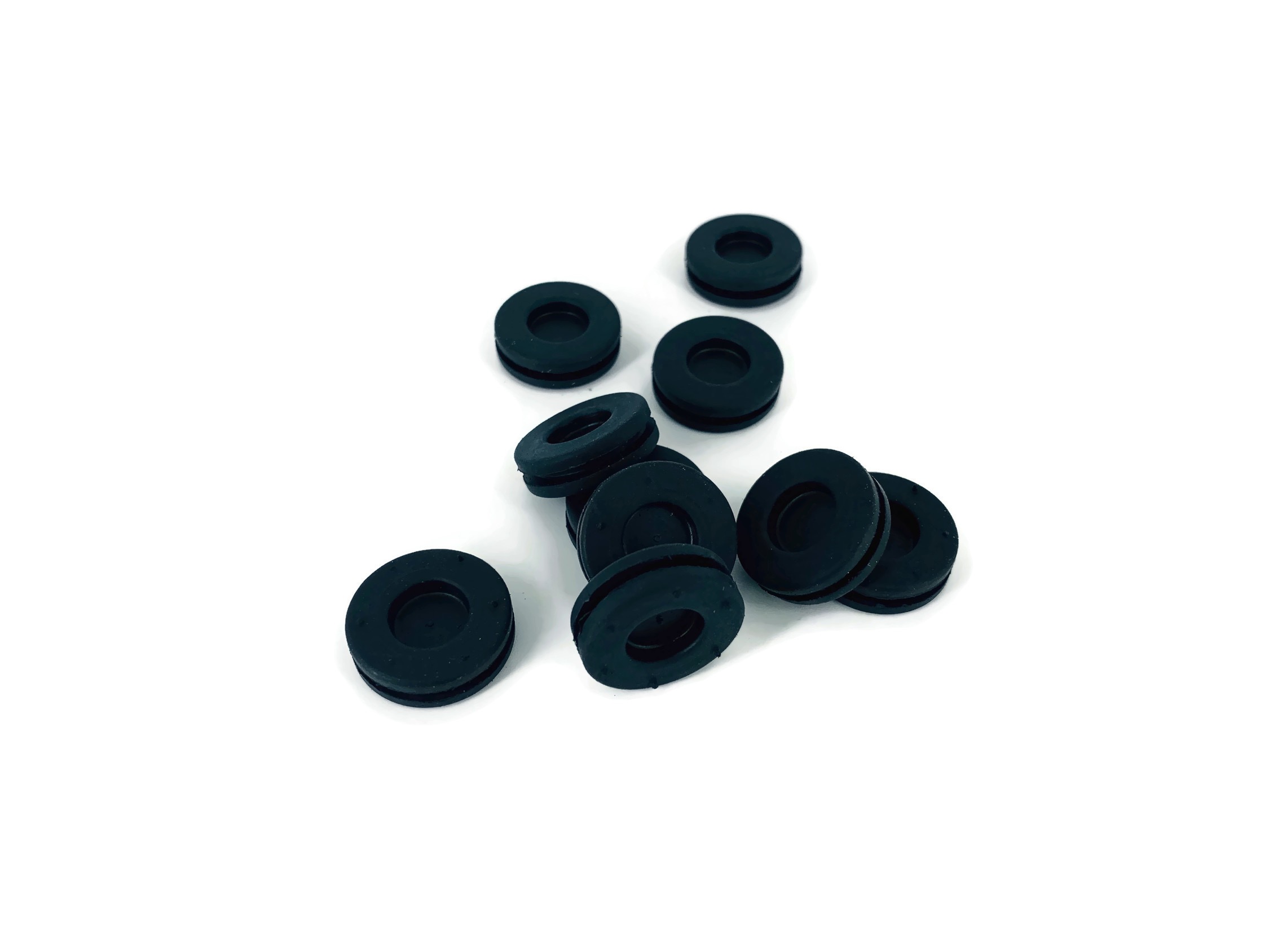 Kabeltülle 11mm geschlossen Gummi Kabeldurchführung 10 Stück für sicheren Kabelschutz - Vorschau 7