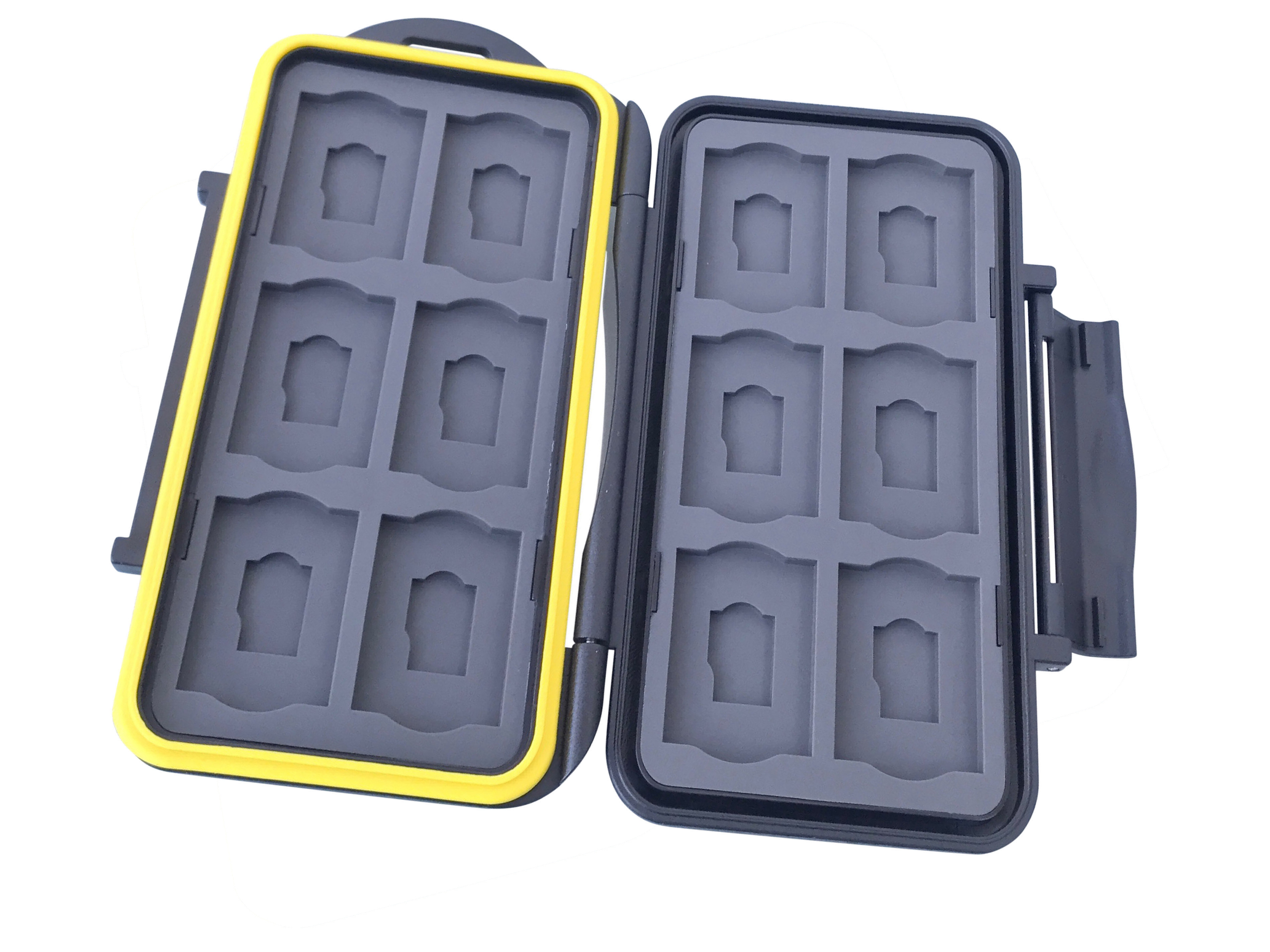 2x JJC Multi Memory Card Case MC-SDMSD24 Speicherkarten Schutzbox für 12 Stück SDHC - Vorschau 3