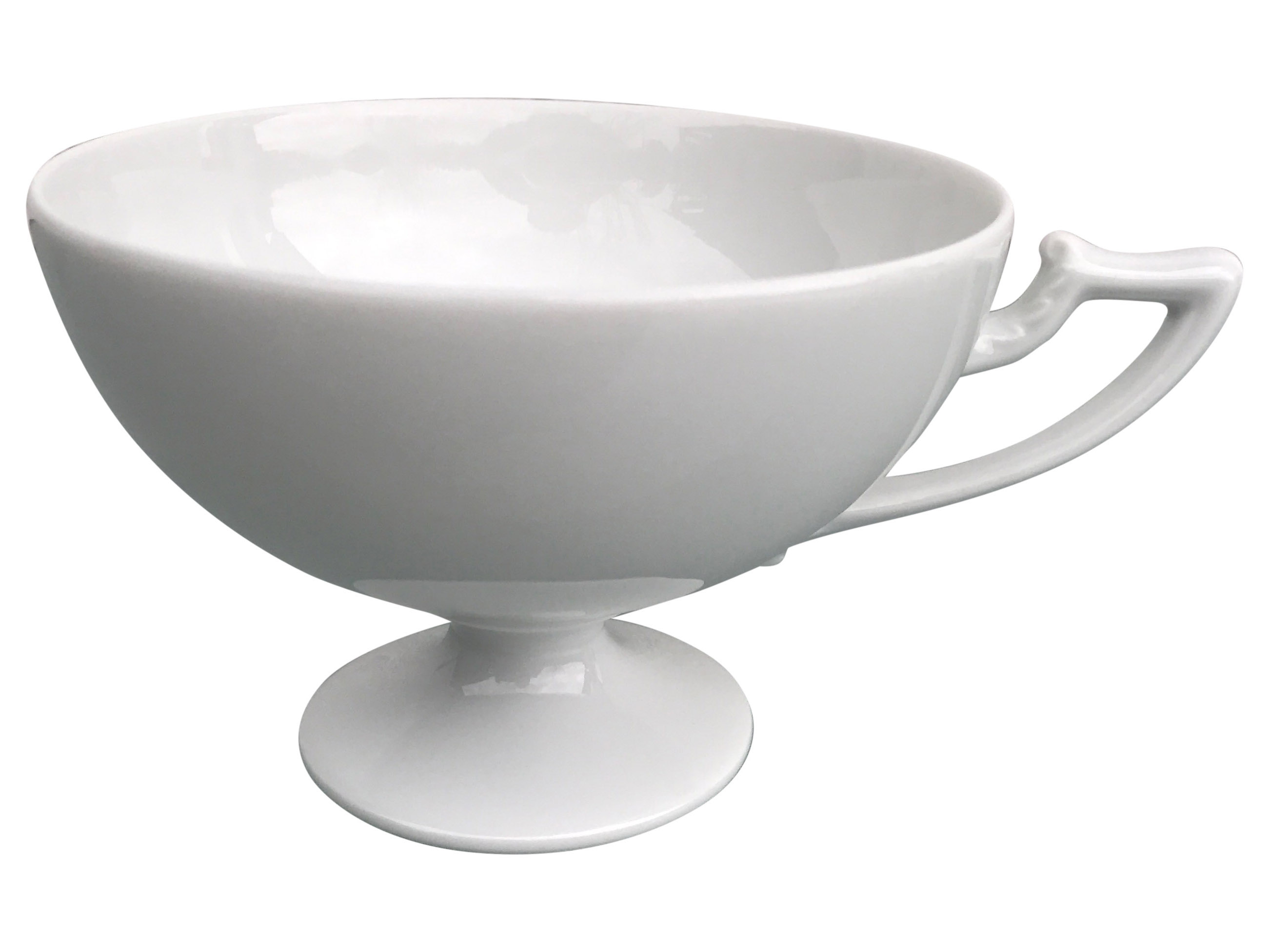 Teetasse Obertasse Königlich Tettau 0,21l Dekor Iphigenie Uni 3 - Vorschau 3