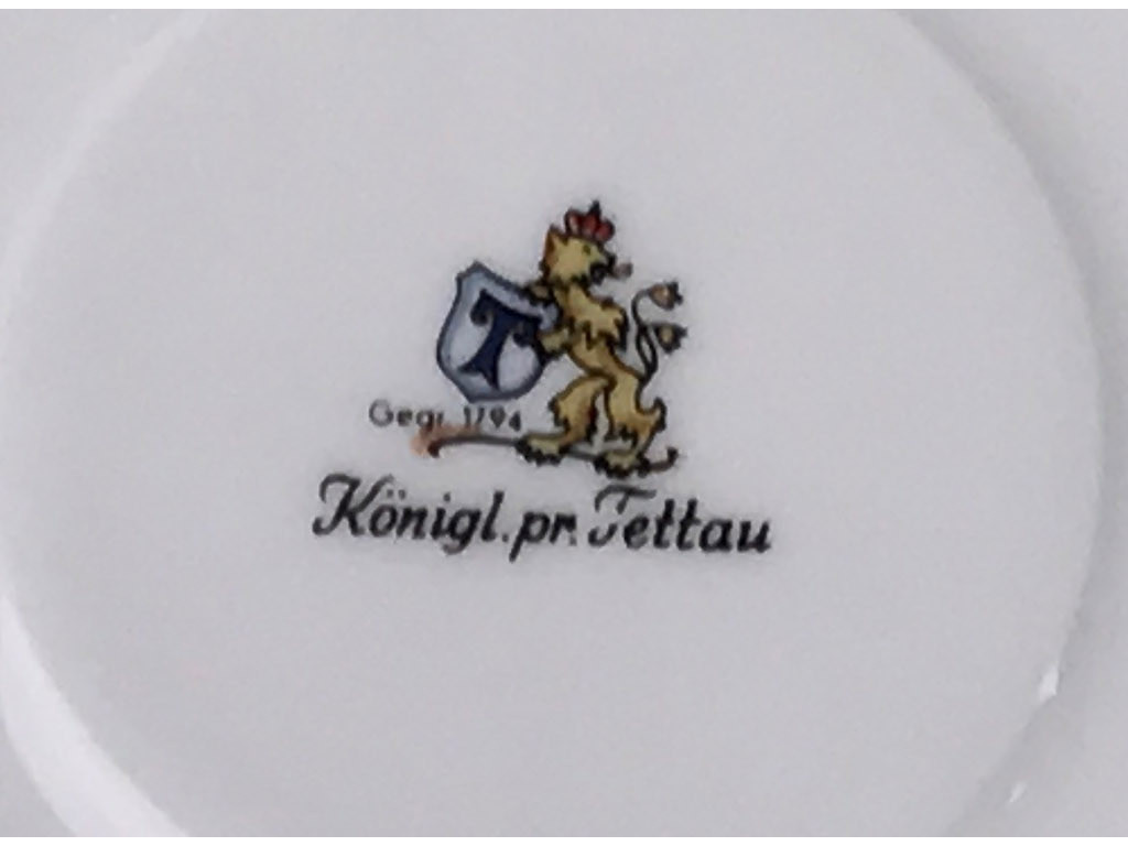 ###Untertasse 14,5 cm TET Iphigenie Uni 3 kratzfest aus Porzellan### - Vorschau 3