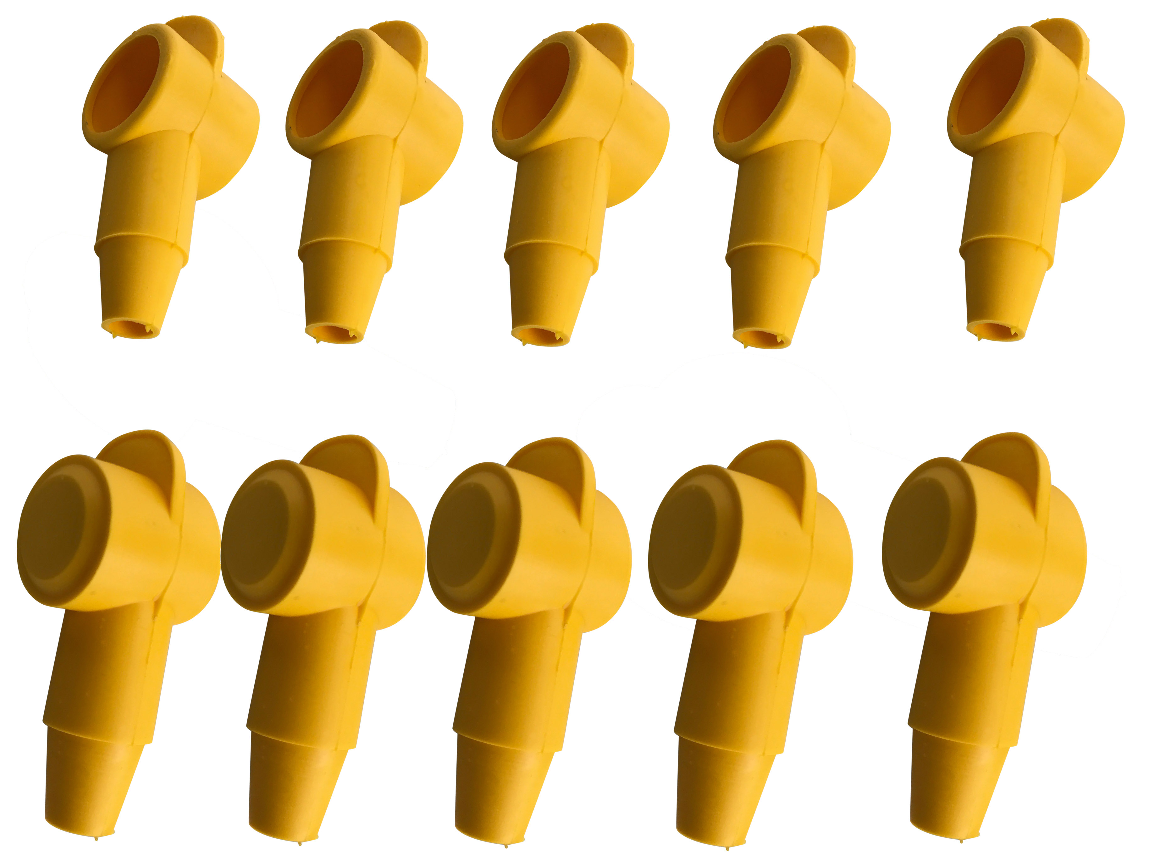 Polschutzkappe 10x Isolierkappe Gelb für Kabel 16 bis 50 mm² Temperaturbeständig - Vorschau 6