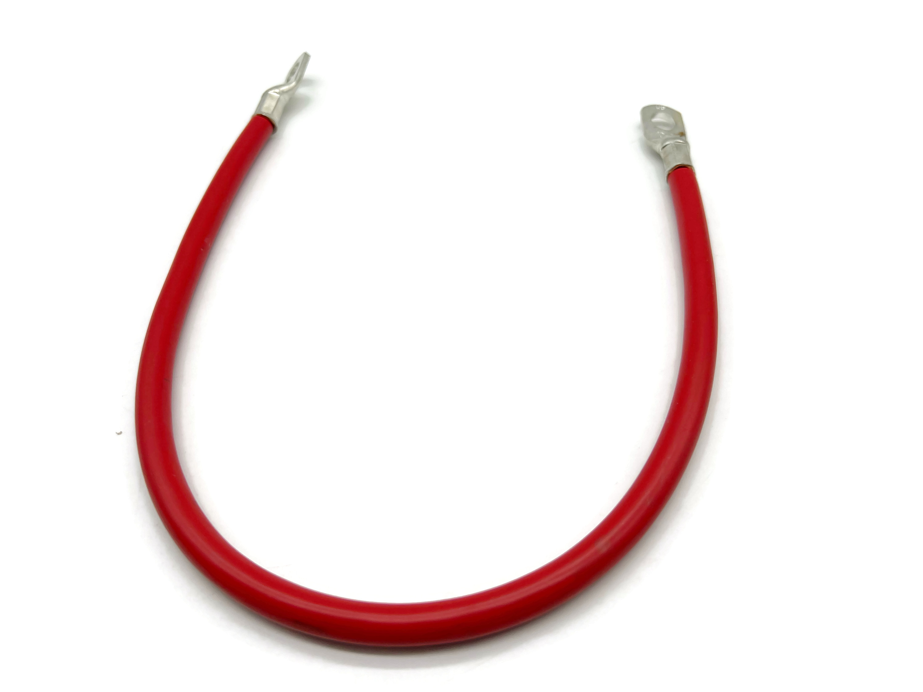 Batteriekabel 35 mm² 50cm mit M10 Kabelschuhen Rot für Auto Motorrad Boot KFZ  hohe Flexibilität - Vorschau 4