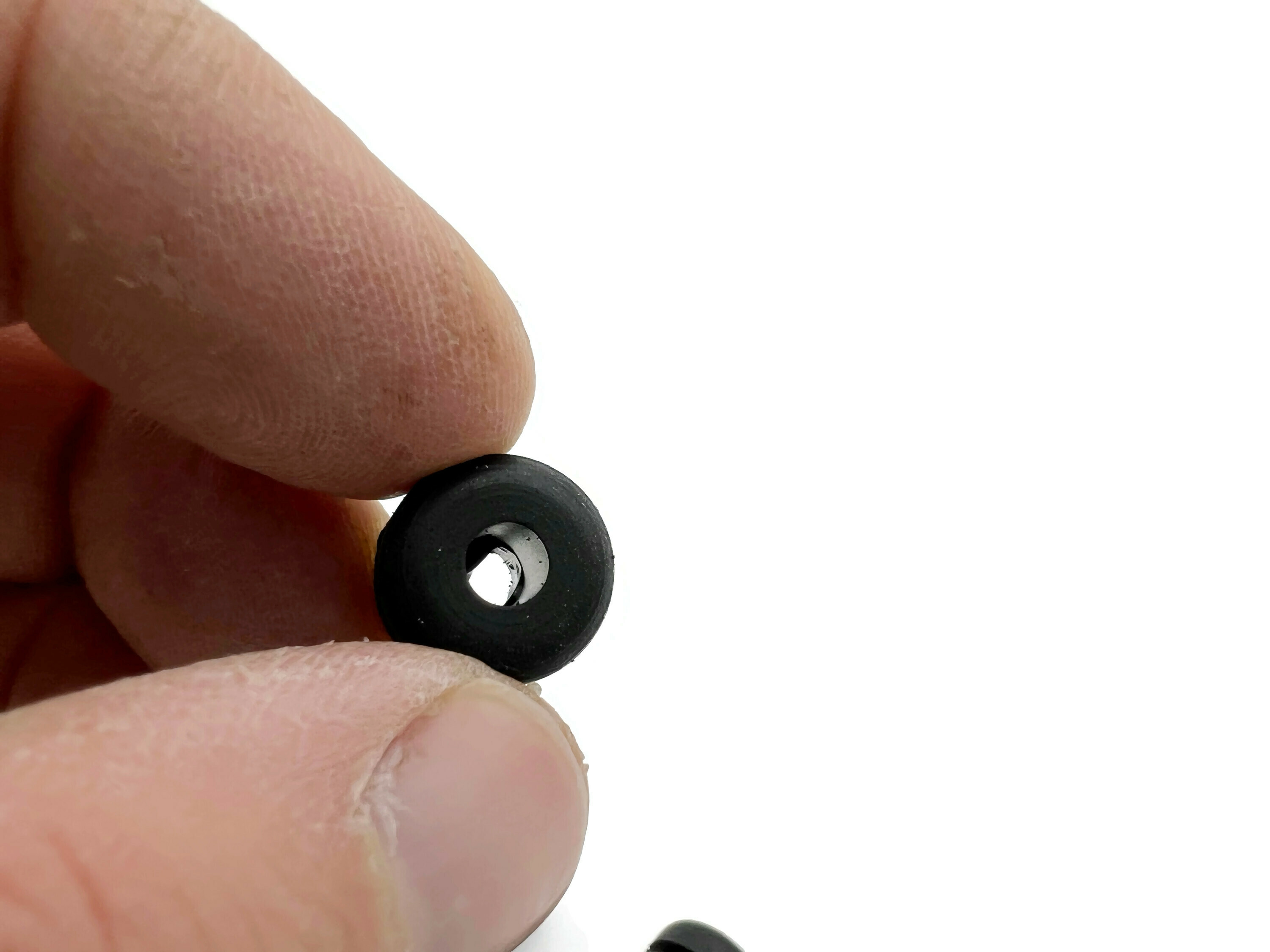 Kabeltülle offen Gummitülle Kabeldurchführung 4,5mm für 1 mm² Kabel 10 Stück Schwarz - Vorschau 4