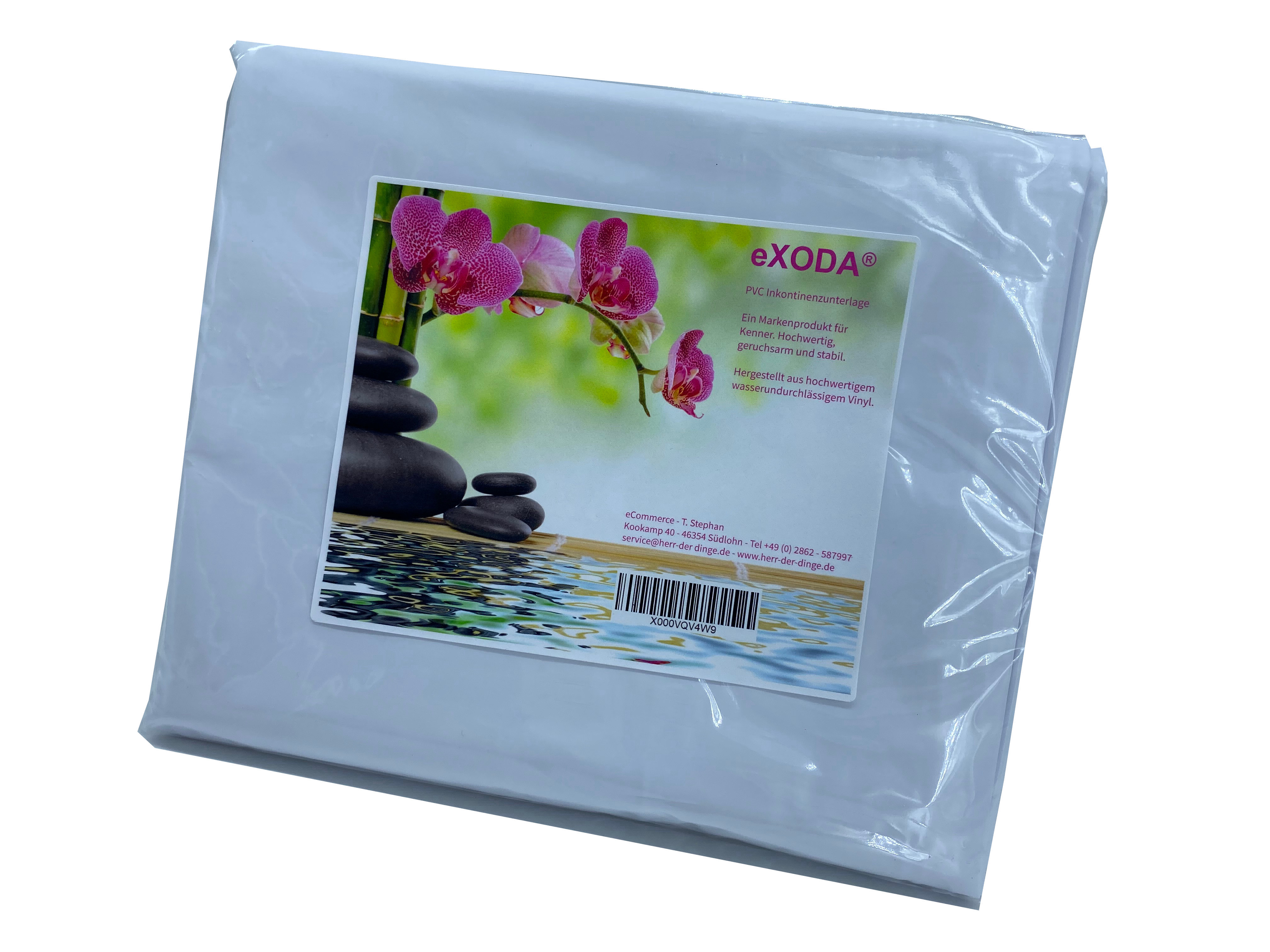 Inkontinenzlaken 200x230 cm Weiß wasserdichte Matratzenauflage waschbar allergikerfreundlich