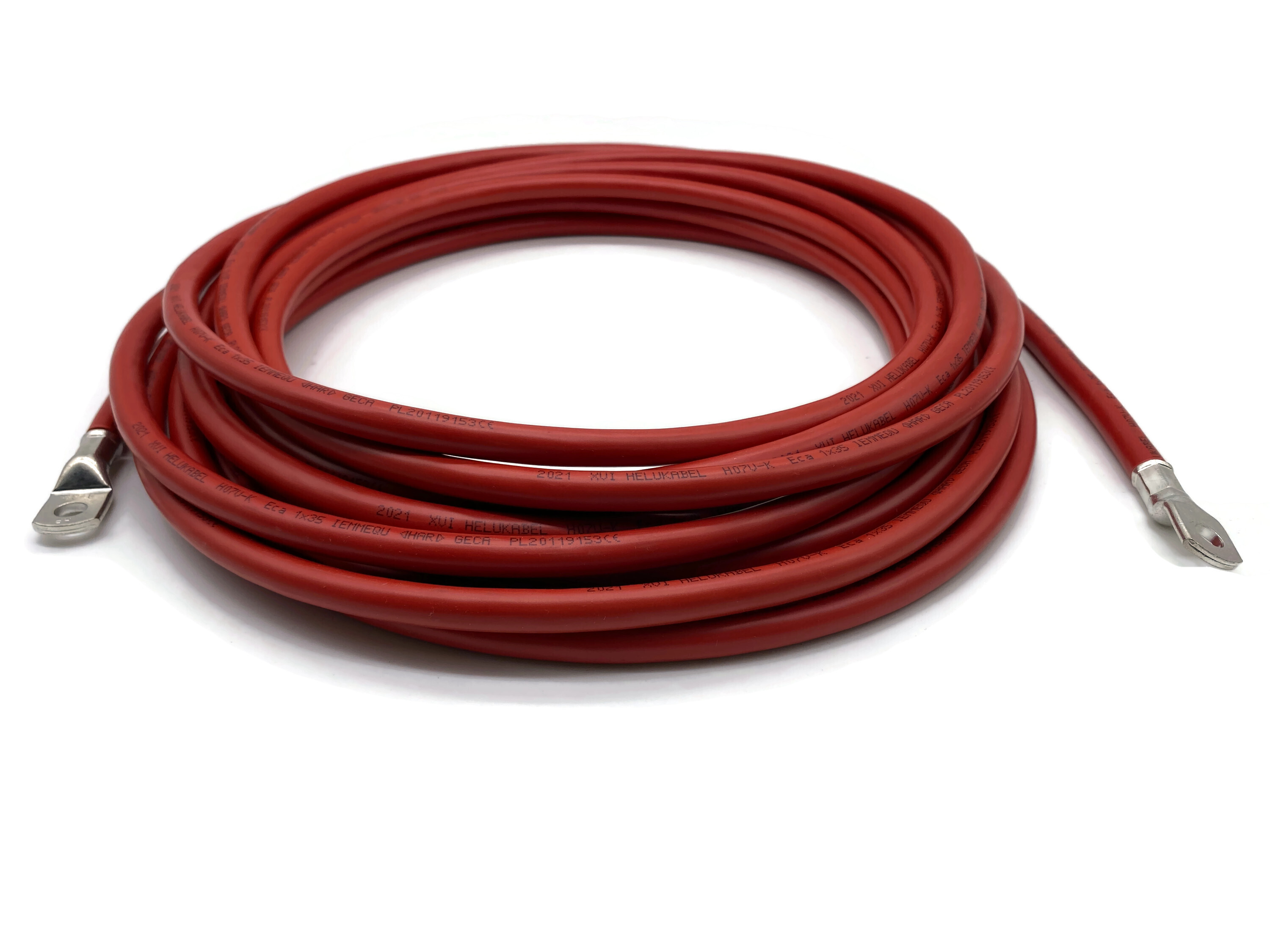 Batteriekabel 35mm2 10m M8 mit Ringösen rot - Vorschau 3