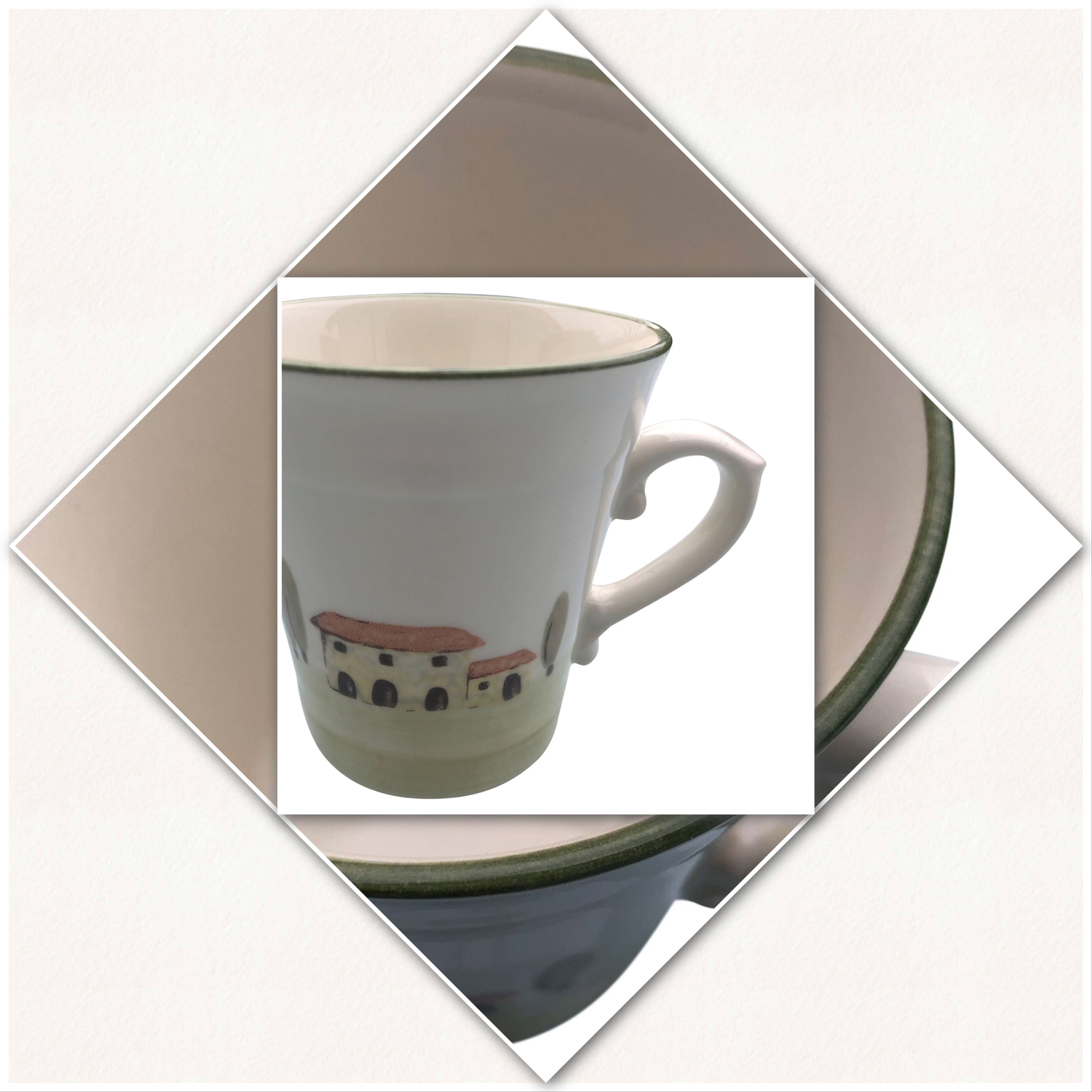 Zeller Keramik Bella Toscana Tasse hoch 0,20l - Vorschau 7