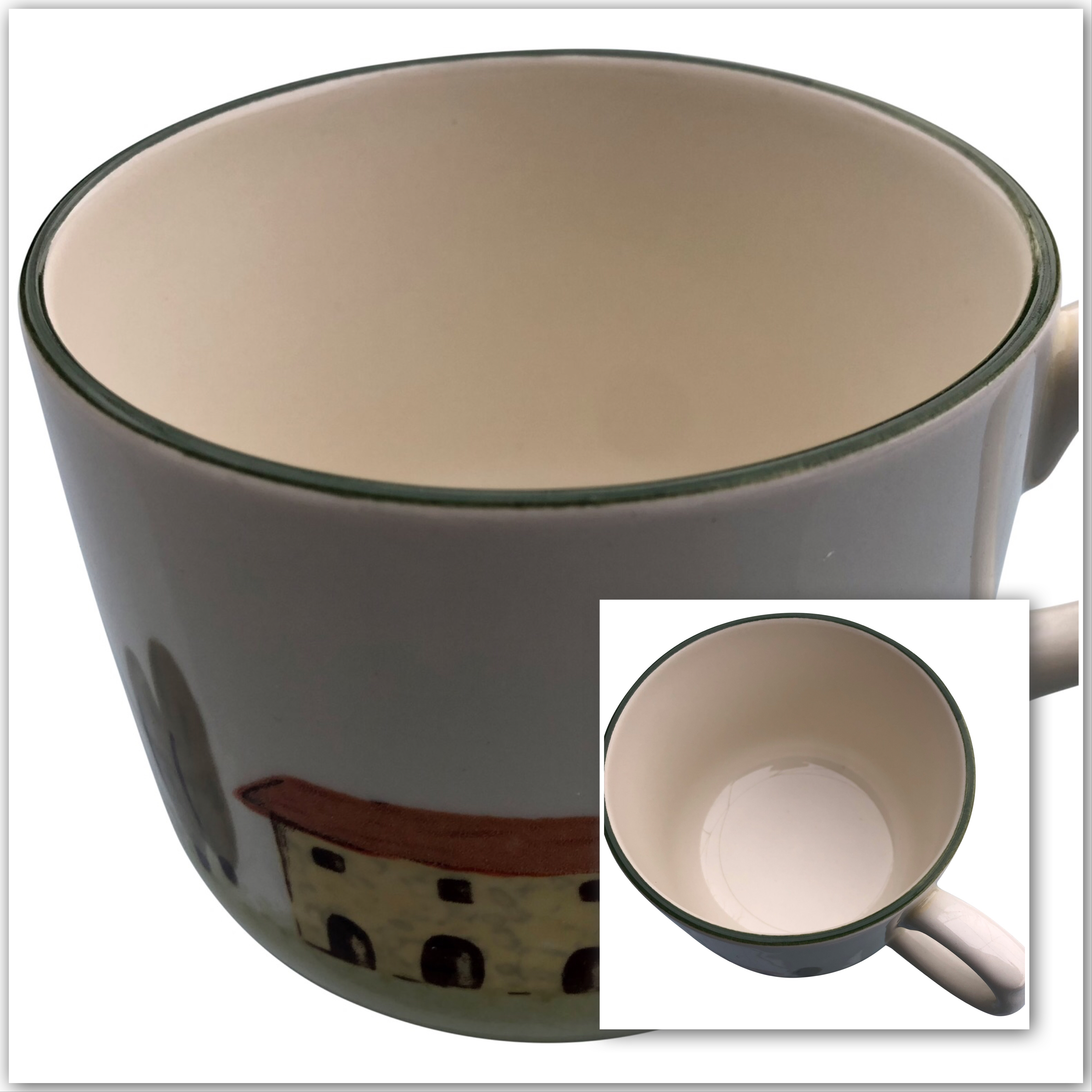 Zeller Keramik Bella Toscana Tasse Jumbo 0,50 l - Vorschau 3