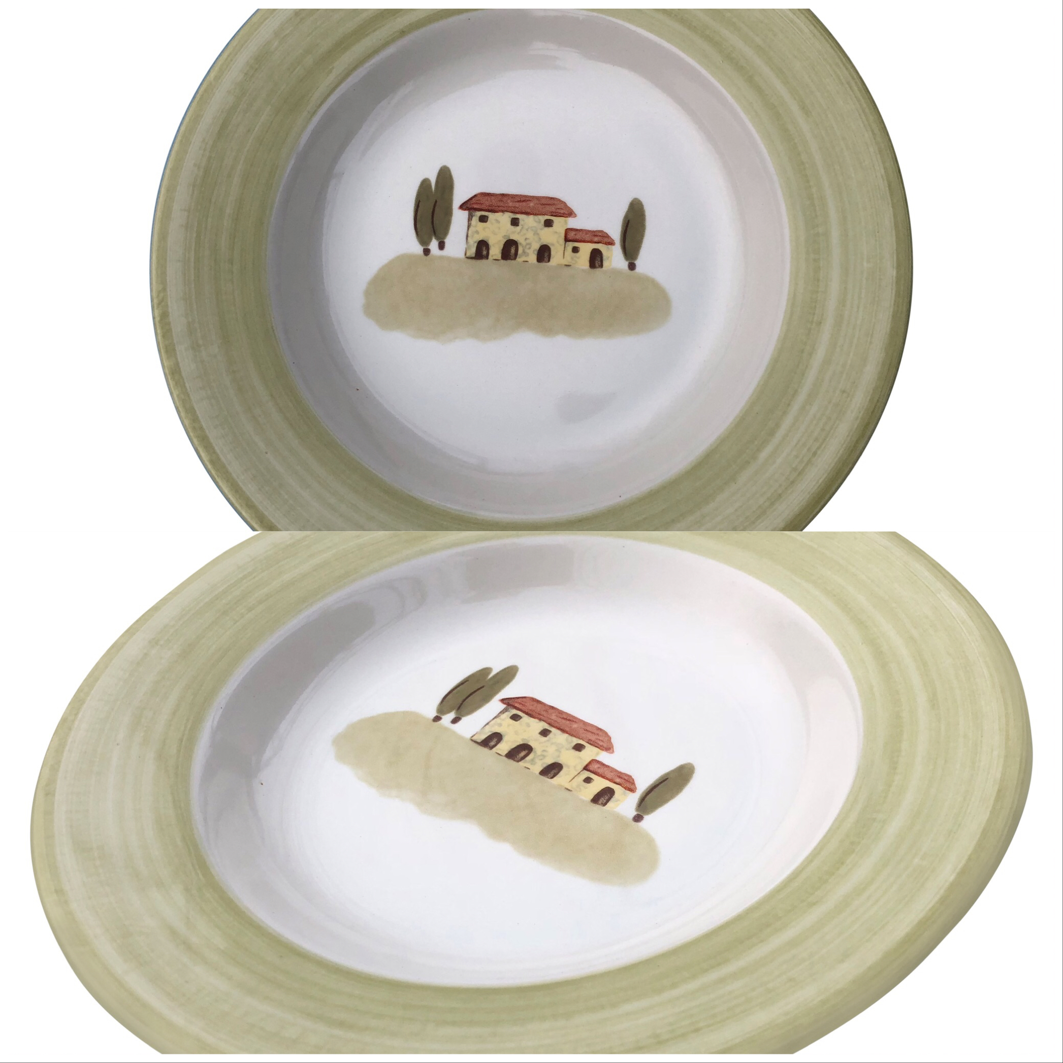 Zeller Keramik Bella Toscana Teller tief 24 cm - Vorschau 3