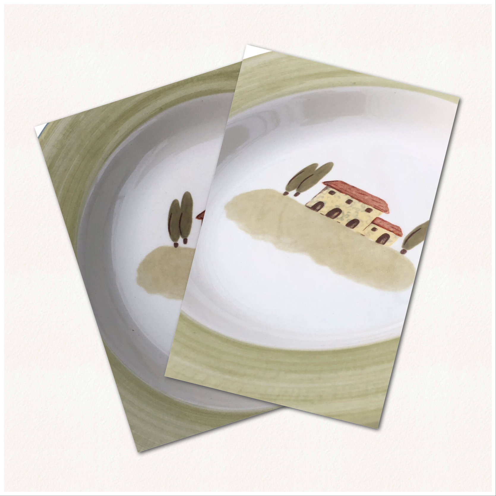Zeller Keramik Bella Toscana Teller tief 24 cm - Vorschau 8
