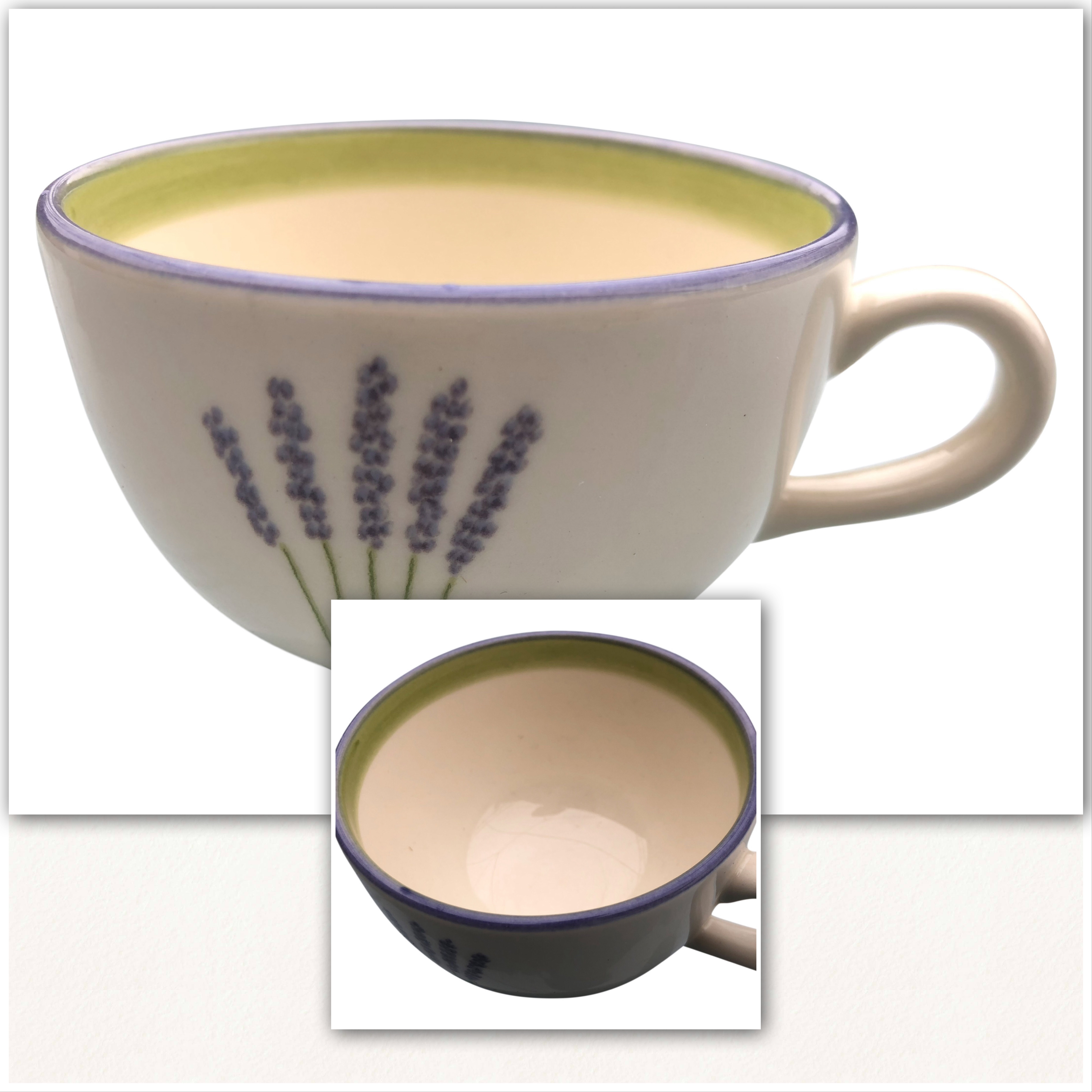 Zeller Keramik Fleur de Provence Tasse (Schale) 0,20 l - Vorschau 6