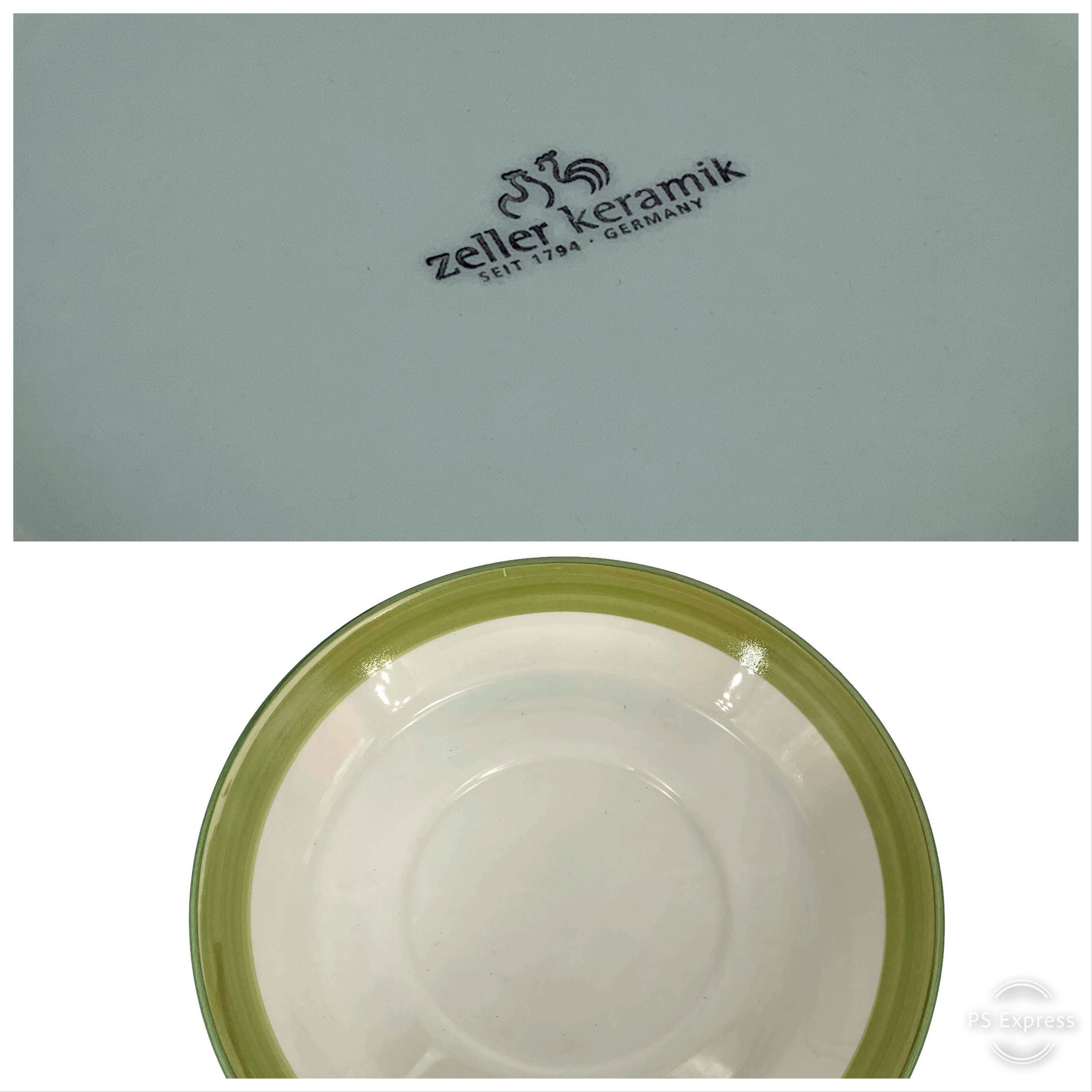 Zeller Keramik Bella Toscana Jumbo Untertasse 18 cm - Vorschau 8